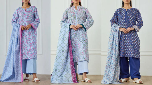 Best Printed & Embroidered Unstitched Dresses for Women in Winter 2026