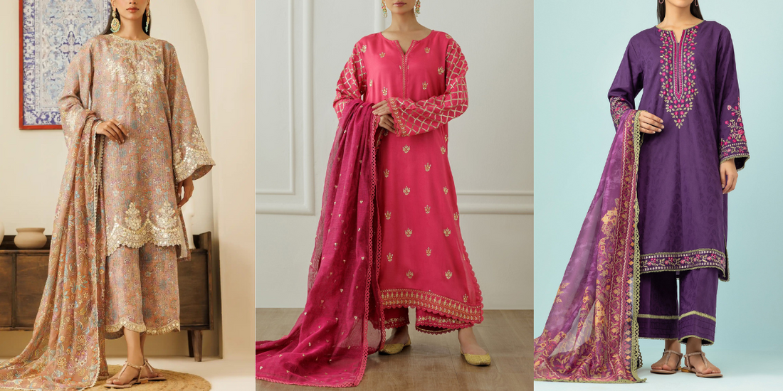 Elegant Eid Outfits Made Easy with Orient Textiles Formal Ready-to-Wear Collection