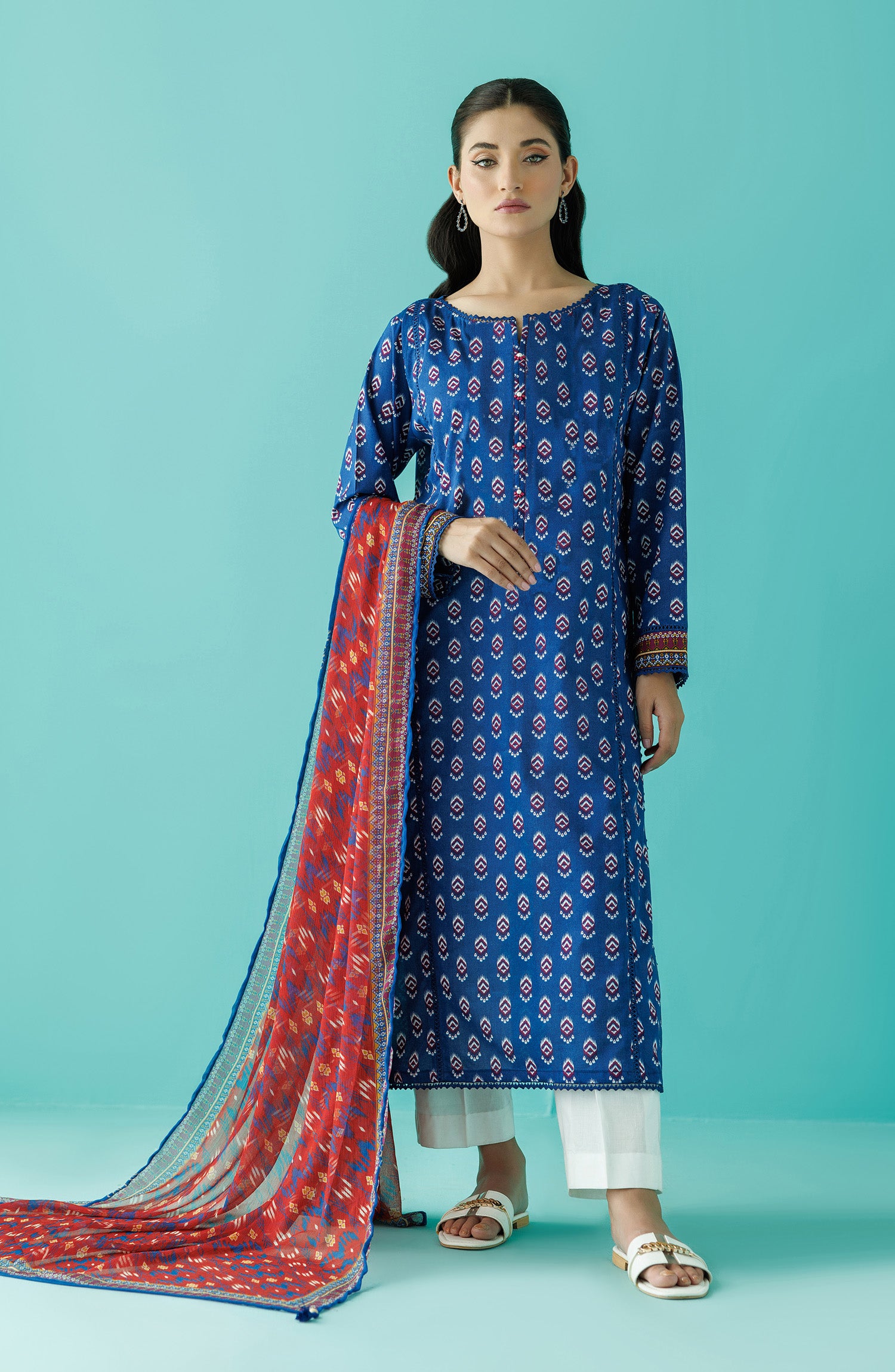 Stitched | 2 Piece | Printed Lawn | NRDS-24-017