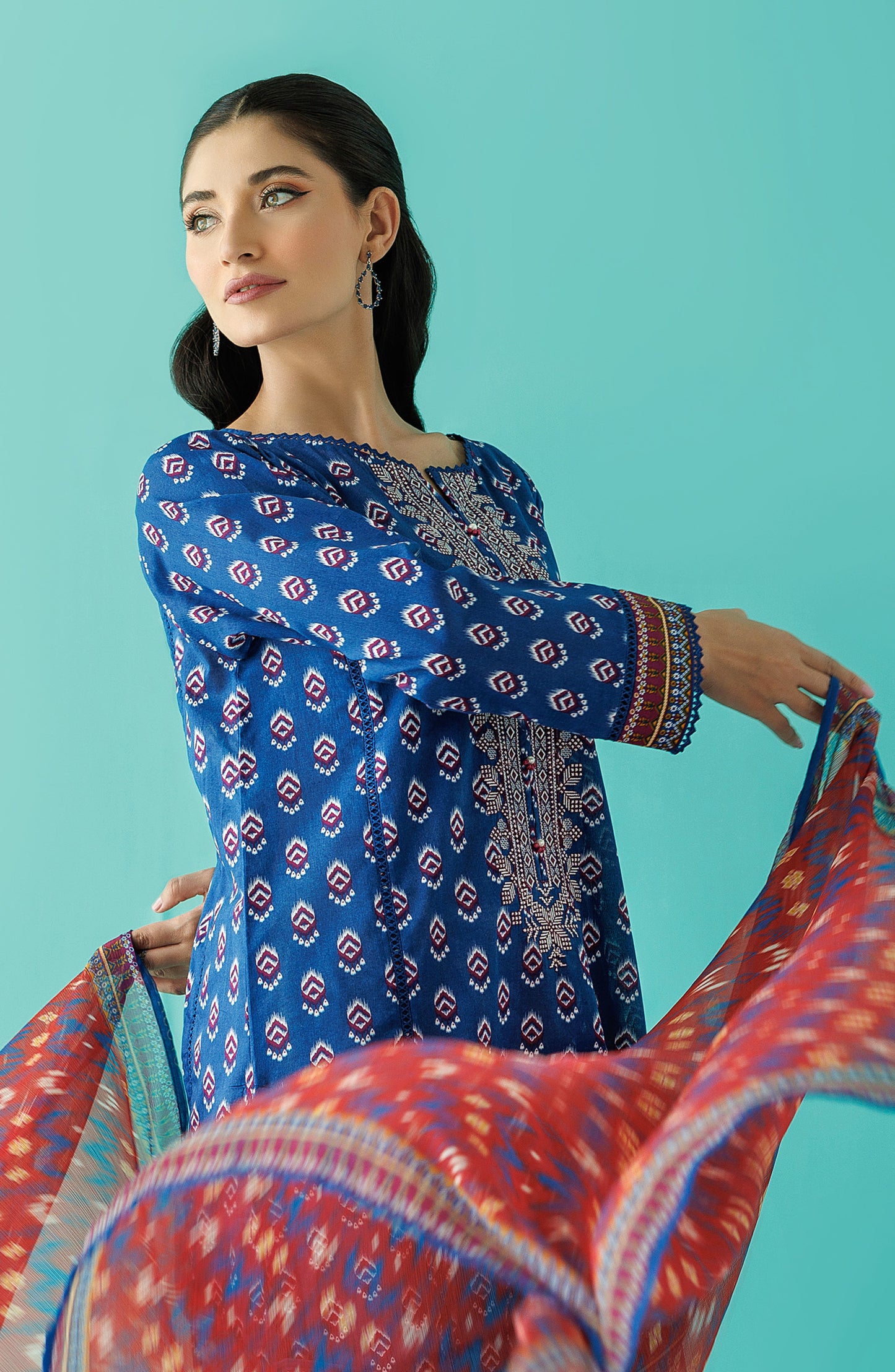 Stitched | 2 Piece | Printed Lawn | NRDS-24-017