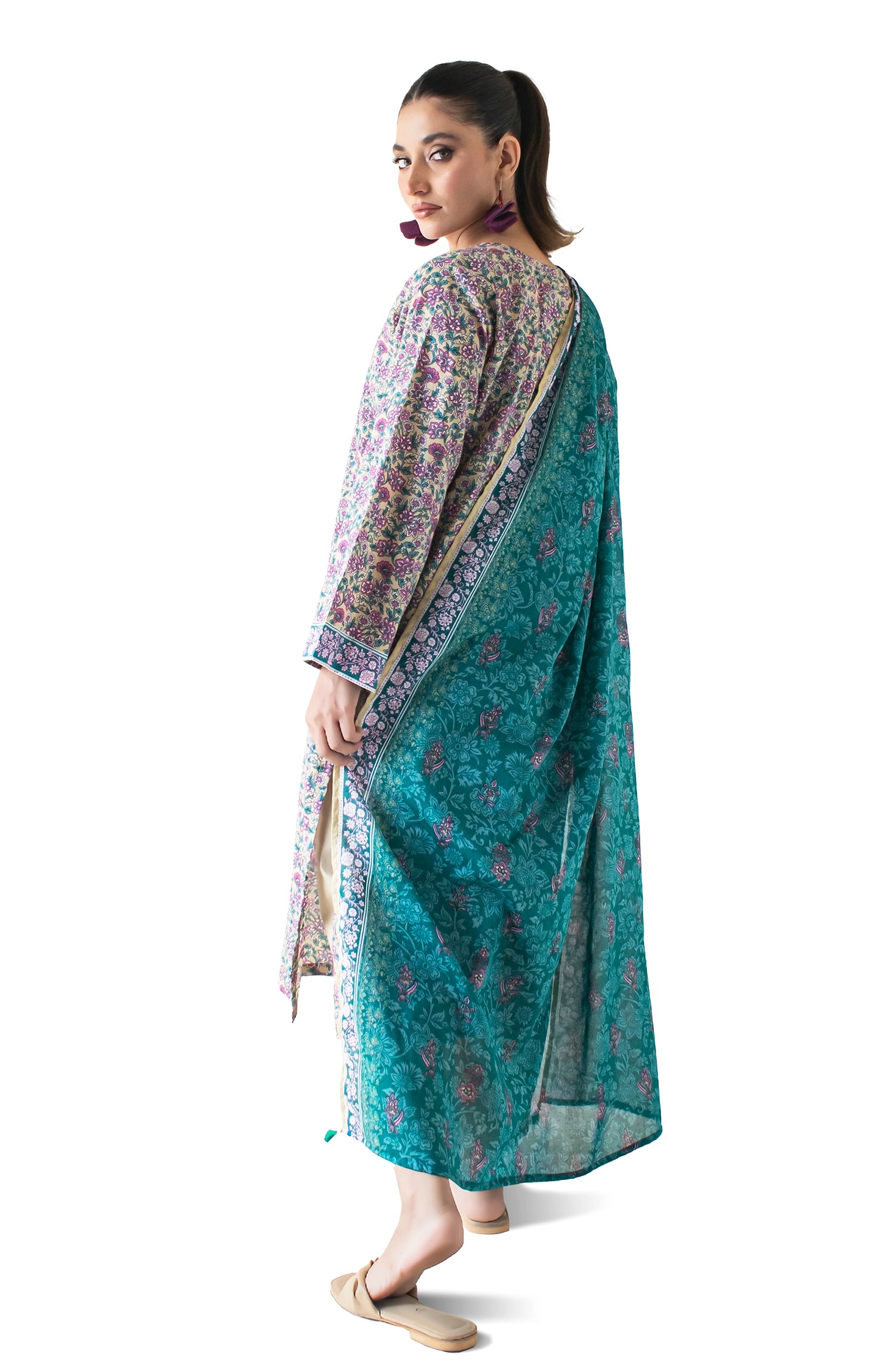 Stitched | 3 Piece | Printed Lawn | OTL-24-436