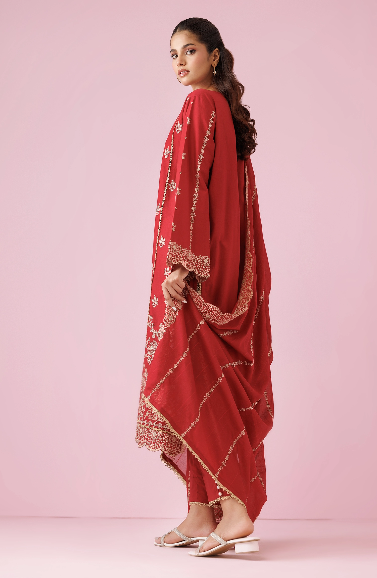 Stitched | 3 Piece | Chikankari | WRFC24S-3009