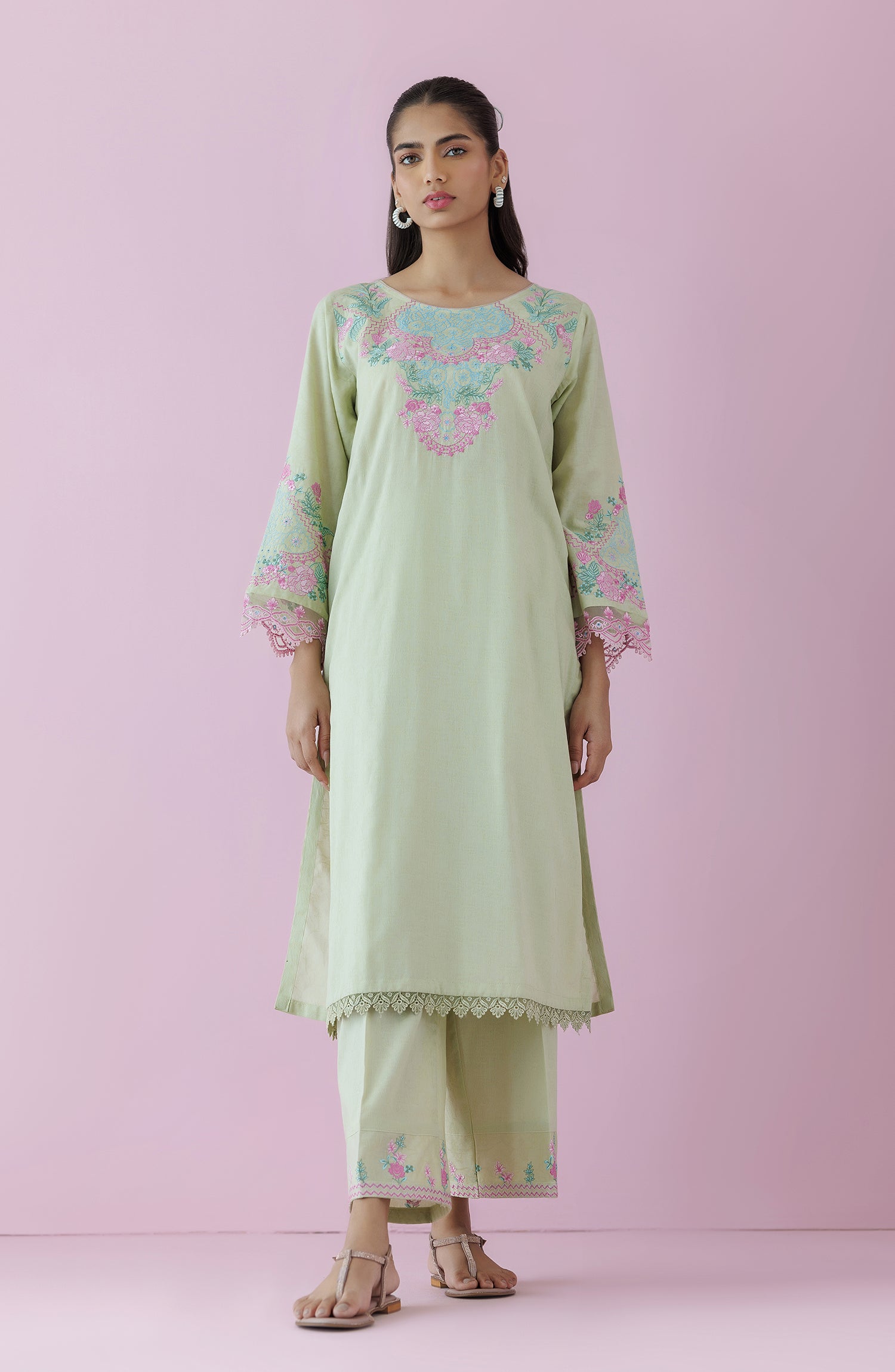 WRCJ24S-2026 JACQUARD Women READY TO WEAR SHIRT PANTS