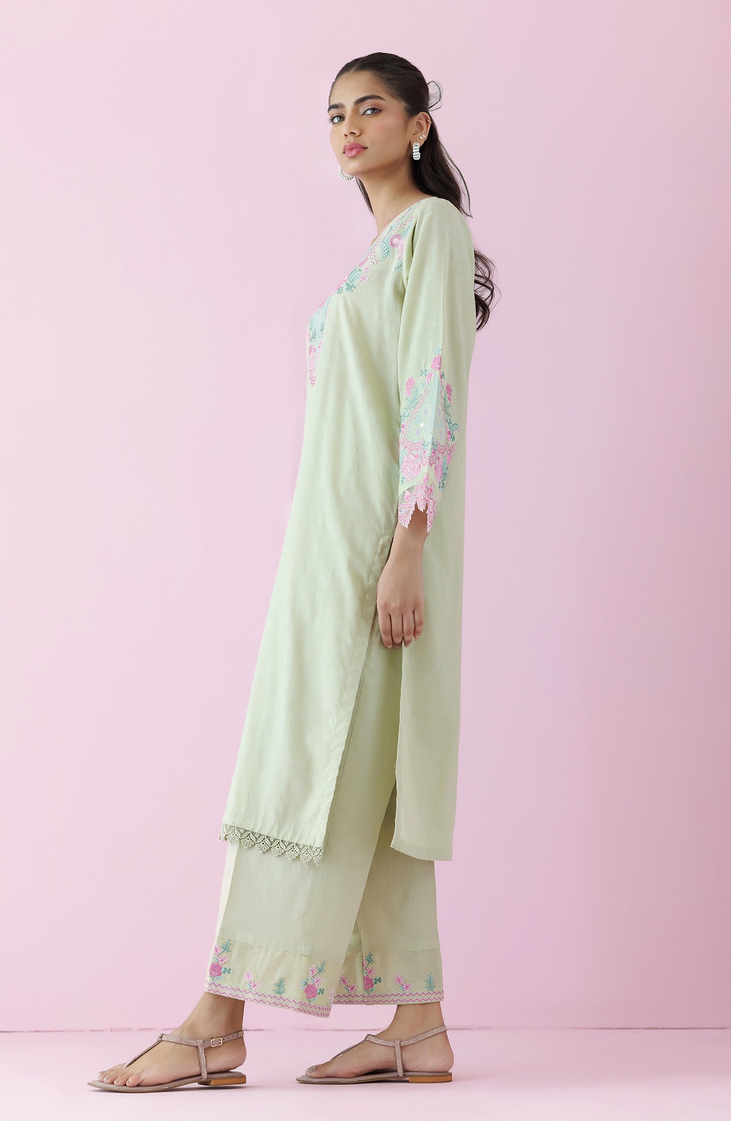 WRCJ24S-2026 JACQUARD Women READY TO WEAR SHIRT PANTS