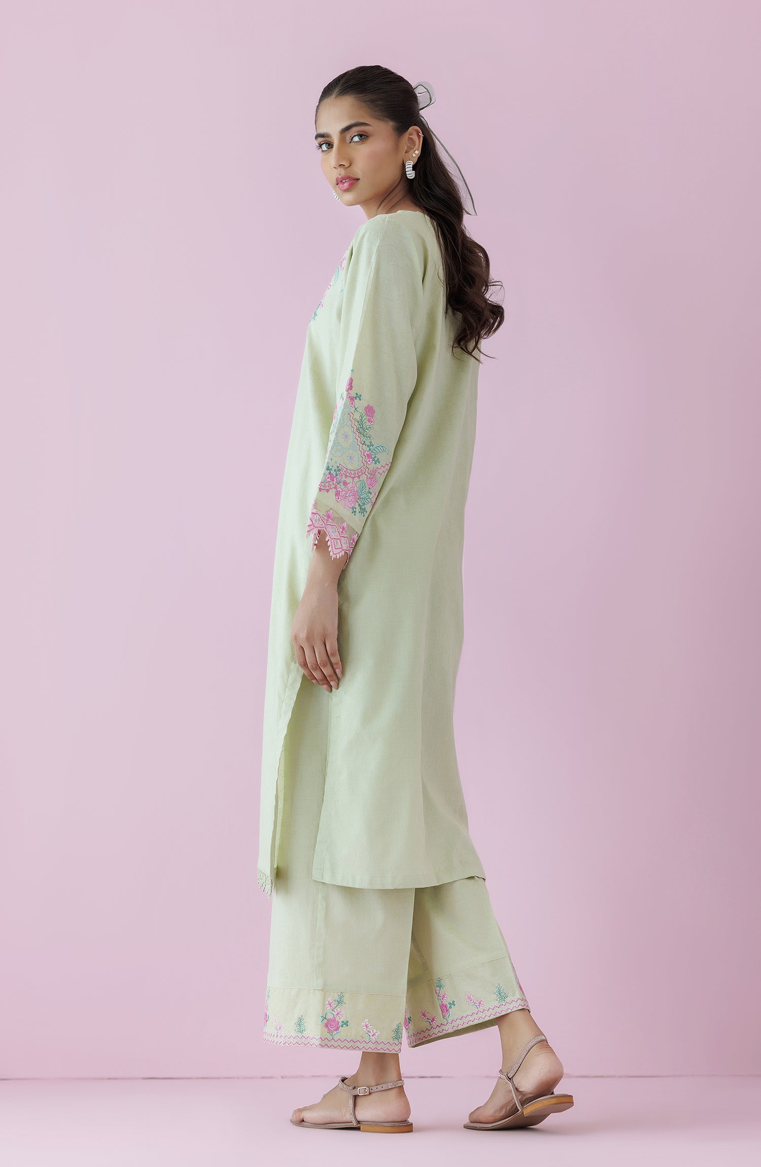 WRCJ24S-2026 JACQUARD Women READY TO WEAR SHIRT PANTS