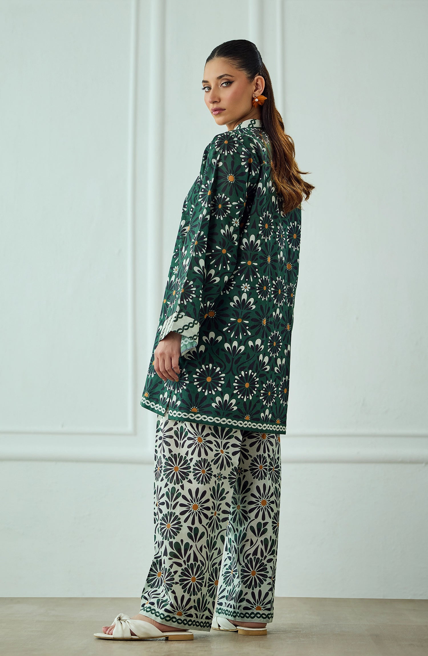 Stitched | 2 Piece | Printed | Lawn Jacquard Shirt | WRCJ25S-2051/S BLACK