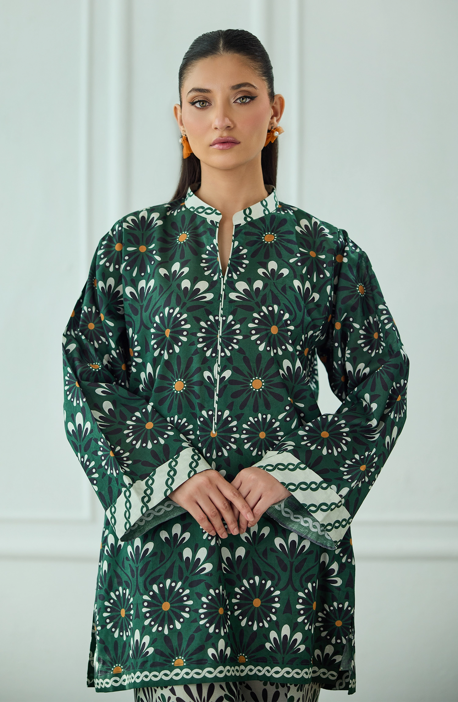 Stitched | 2 Piece | Printed | Lawn Jacquard Shirt | WRCJ25S-2051/S BLACK