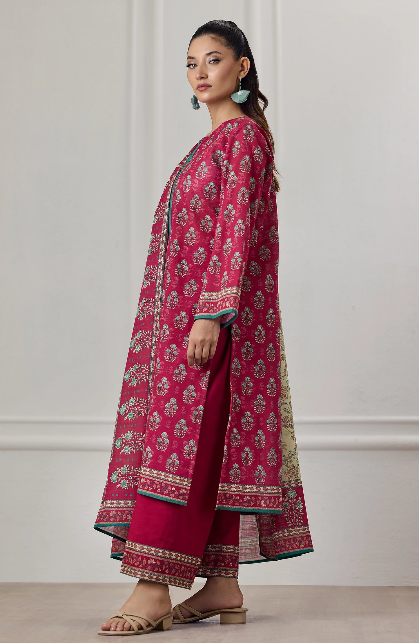 Unstitched | 3 Piece | Printed Khaddar | OTL-25-416