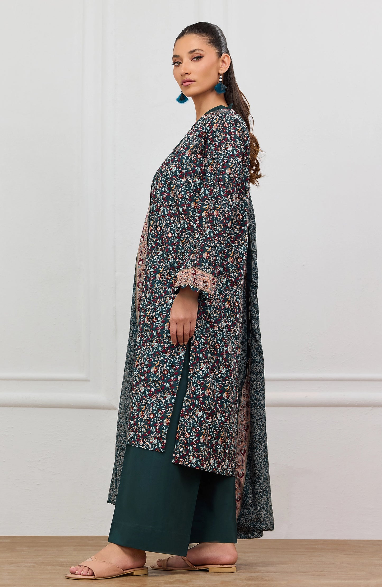Stitched | 3 Piece | Printed | Lawn Shirt | OTL-20835/S GREEN