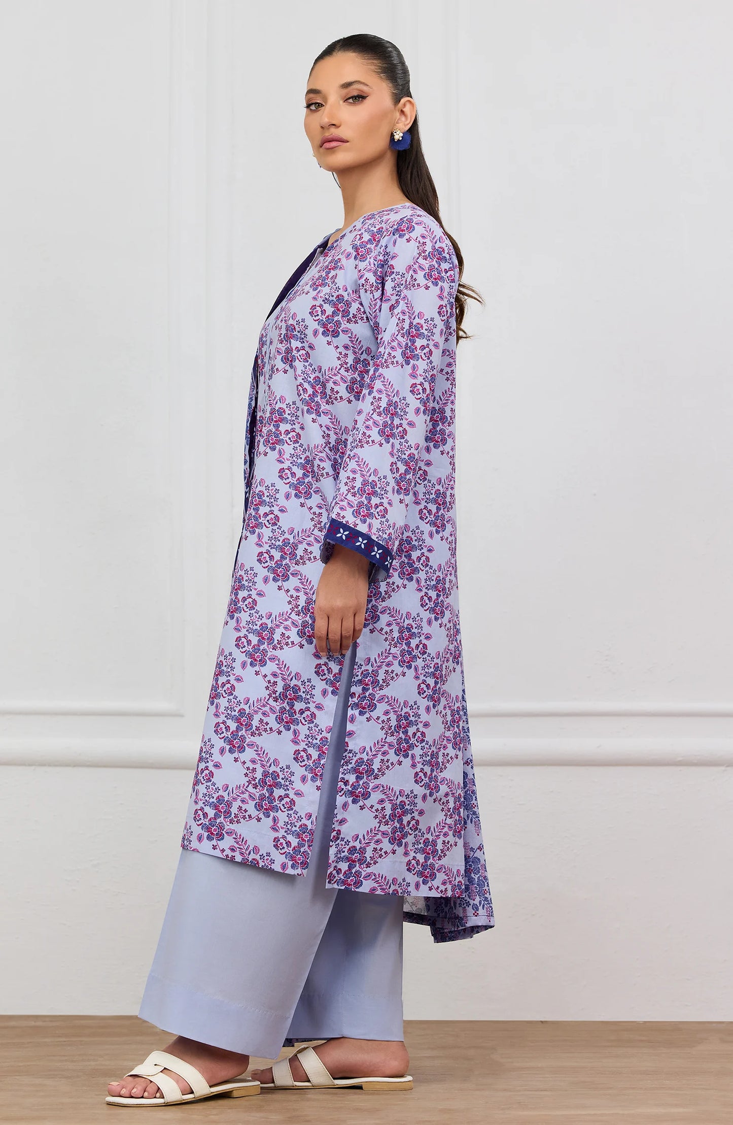 Stitched | 3 Piece | Printed | Lawn Shirt | OTL-20325/S LILAC