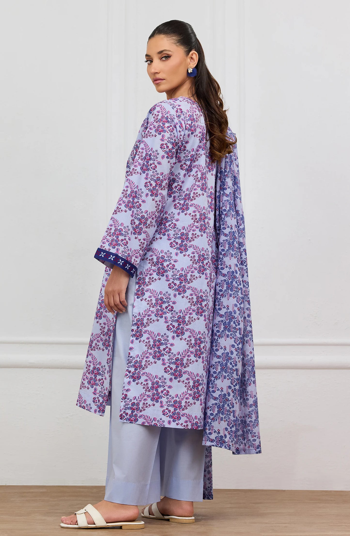 Stitched | 3 Piece | Printed | Lawn Shirt | OTL-20325/S LILAC