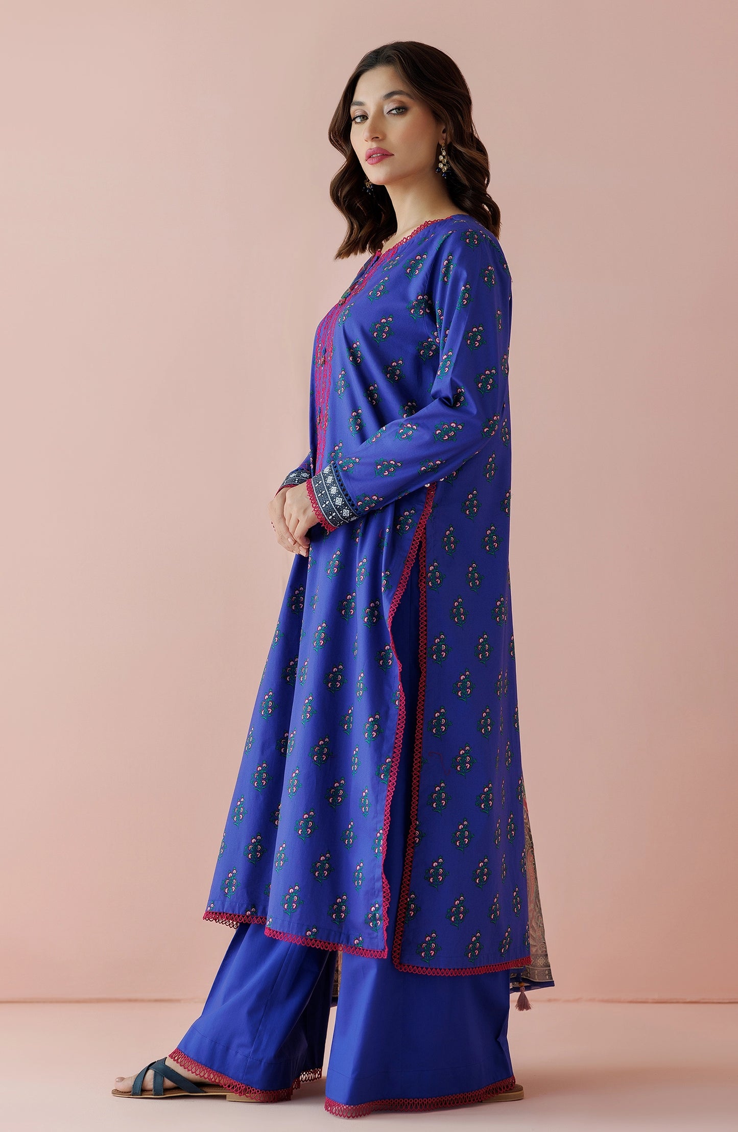 Stitched | 3 Piece | Premium Embroidered Lawn | OTL-24-041