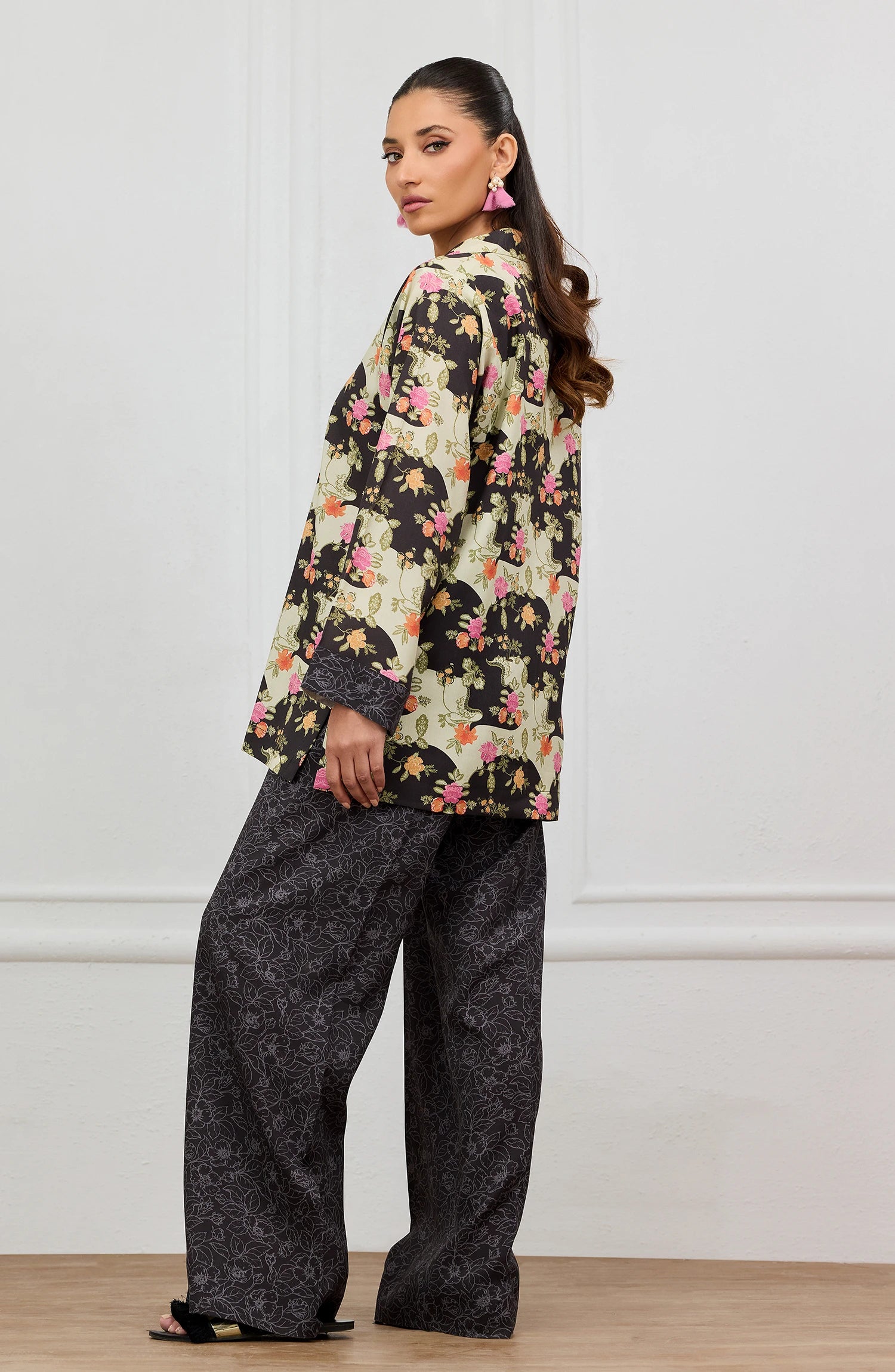 Stitched | 2 Piece | Printed | Lawn Shirt | WRCV25S-2040/S BLACK