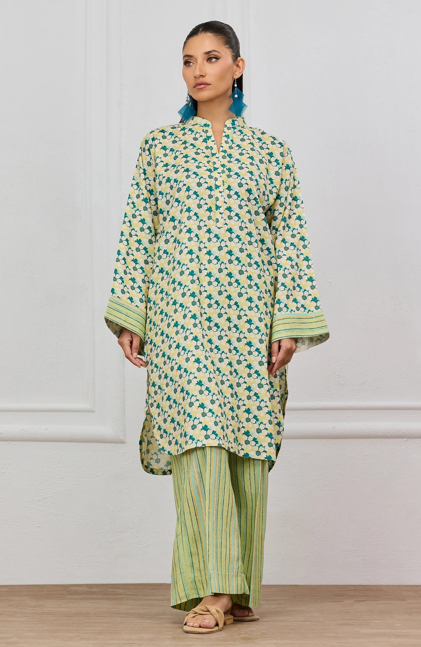 Stitched | 2 Piece | Printed | Lawn Shirt | WRCV25S-2036/S SEA GREEN