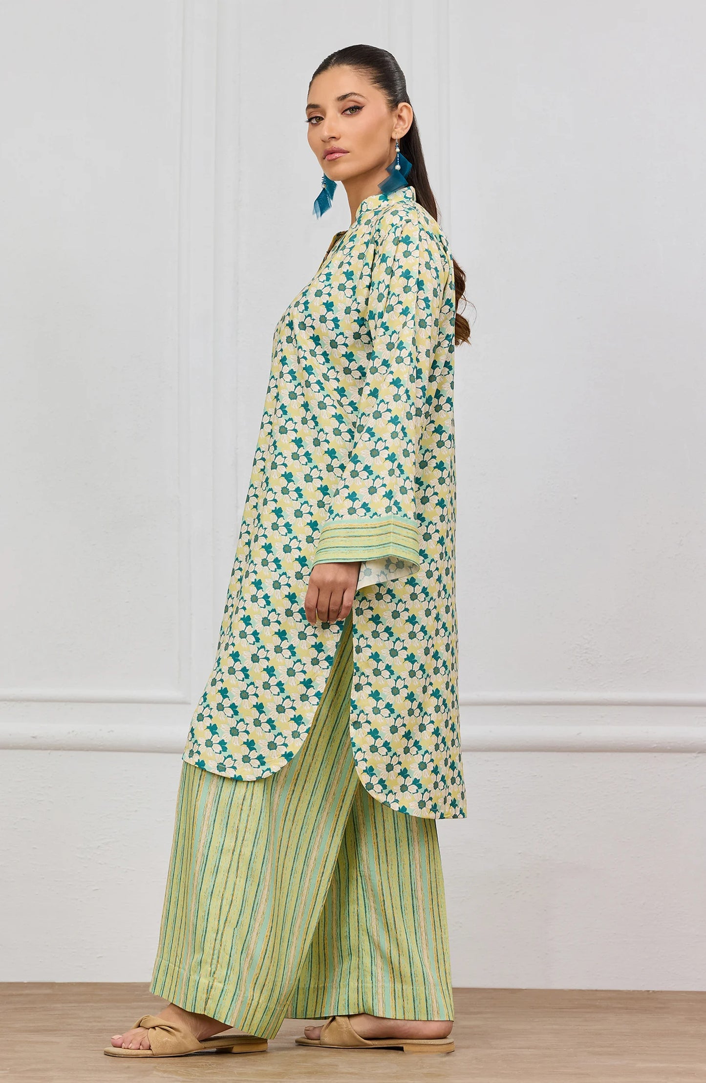 Stitched | 2 Piece | Printed | Lawn Shirt | WRCV25S-2036/S SEA GREEN