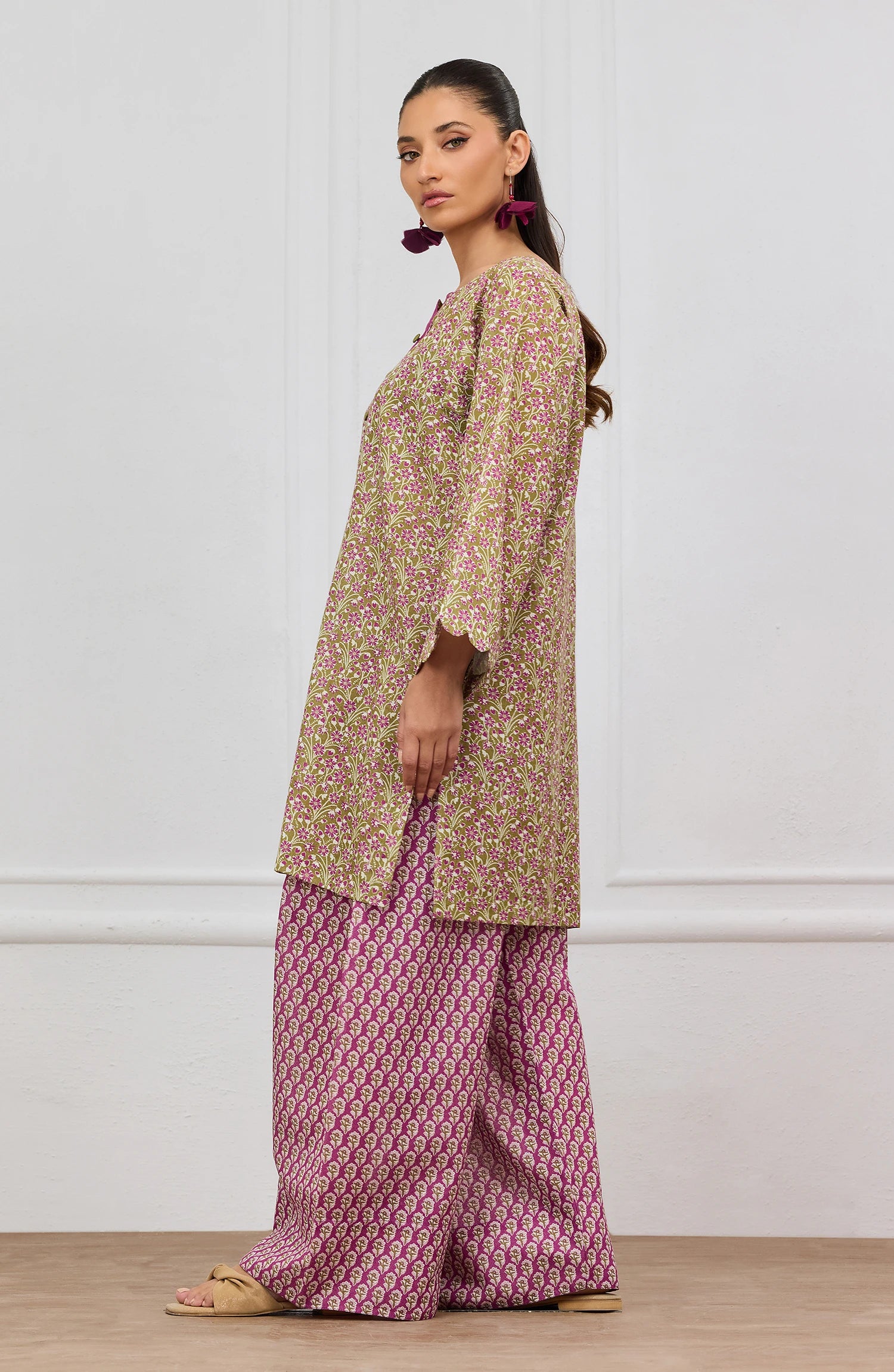 Stitched | 2 Piece | Printed | Karandi Shirt | WRCR25S-2002/S GREEN