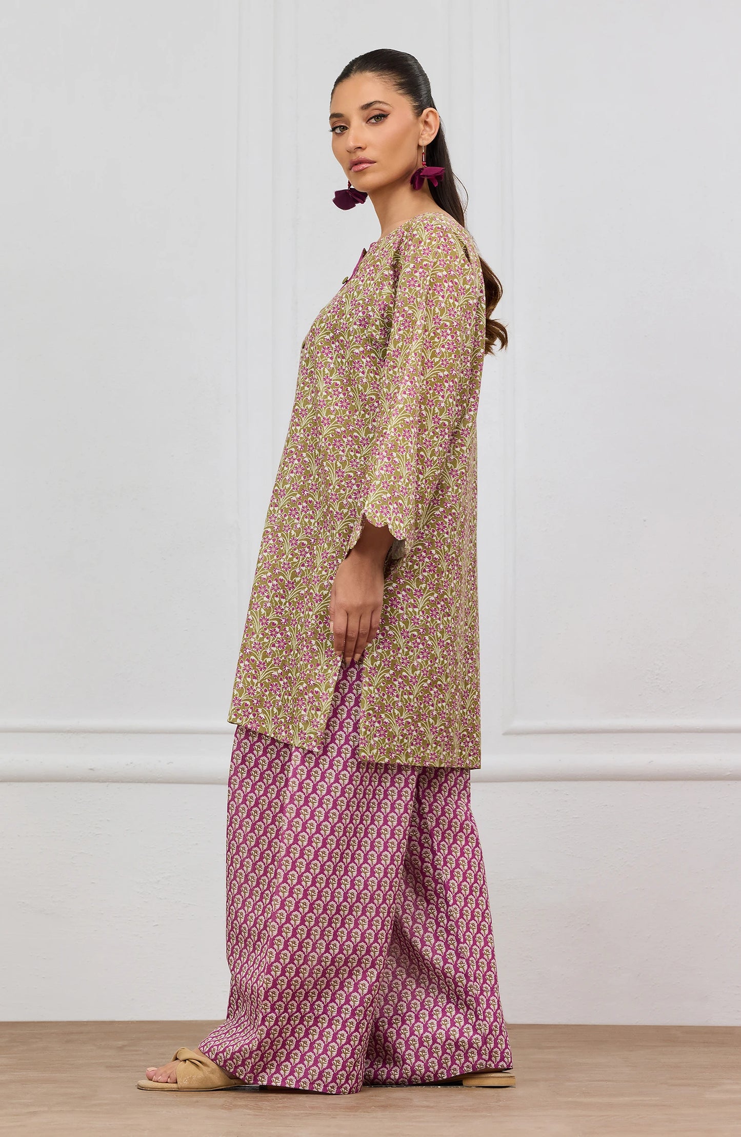 Stitched | 2 Piece | Printed | Karandi Shirt | WRCR25S-2002/S GREEN