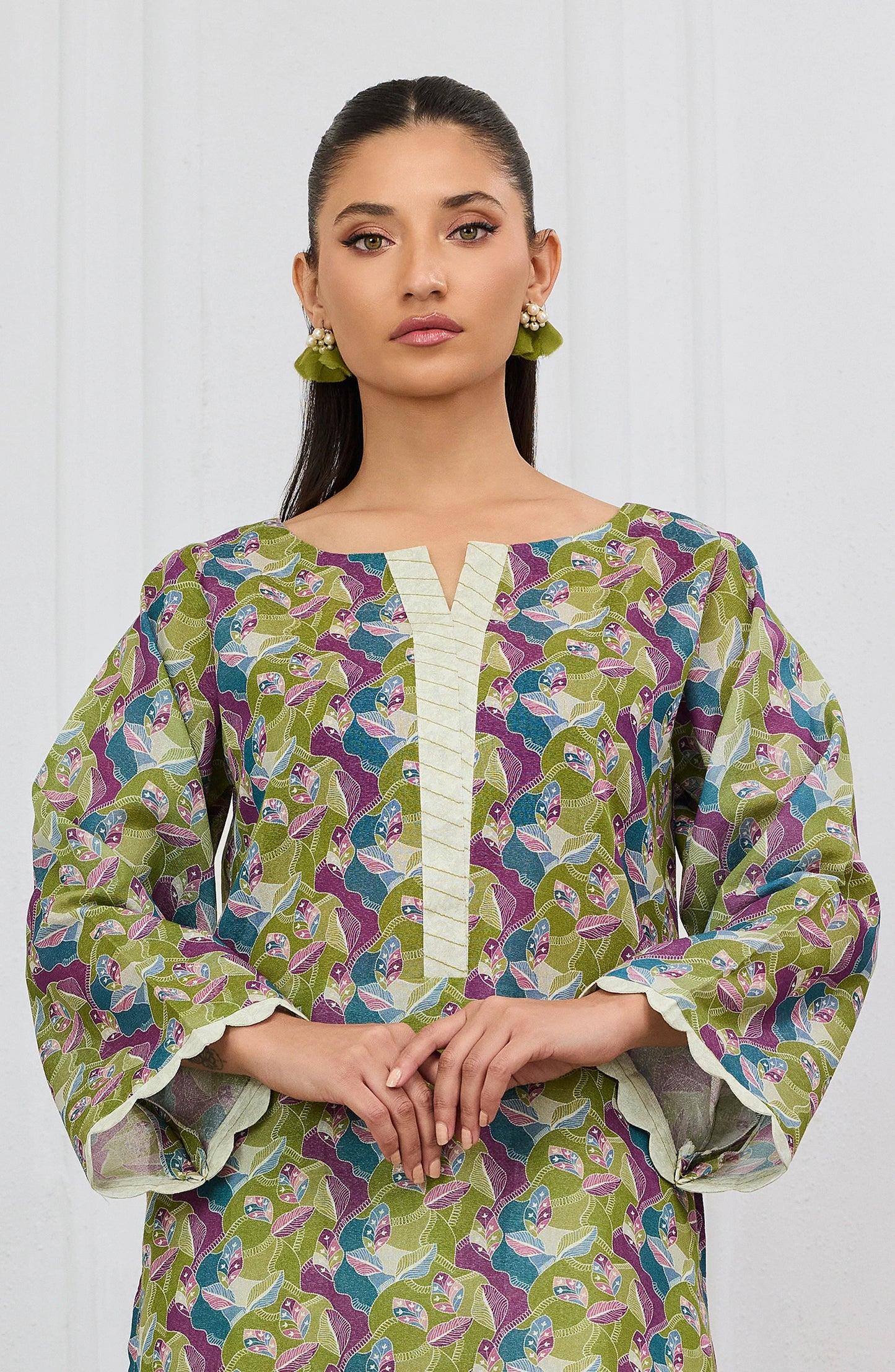 Stitched | 2 Piece | Printed | Lawn Shirt | WRCR25S-2001/S GREEN