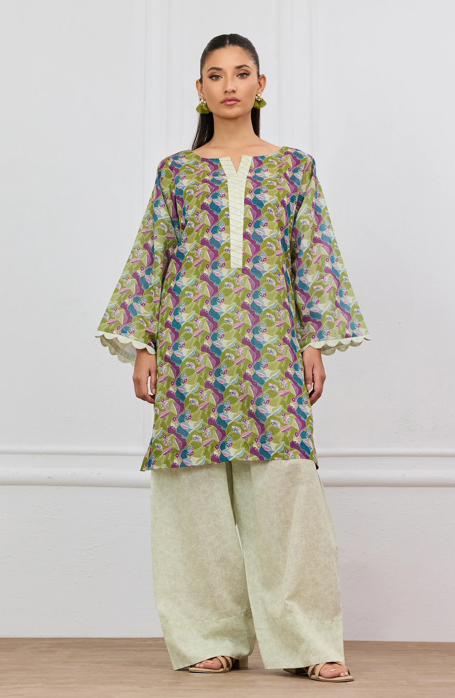 Stitched | 2 Piece | Printed | Lawn Shirt | WRCR25S-2001/S GREEN