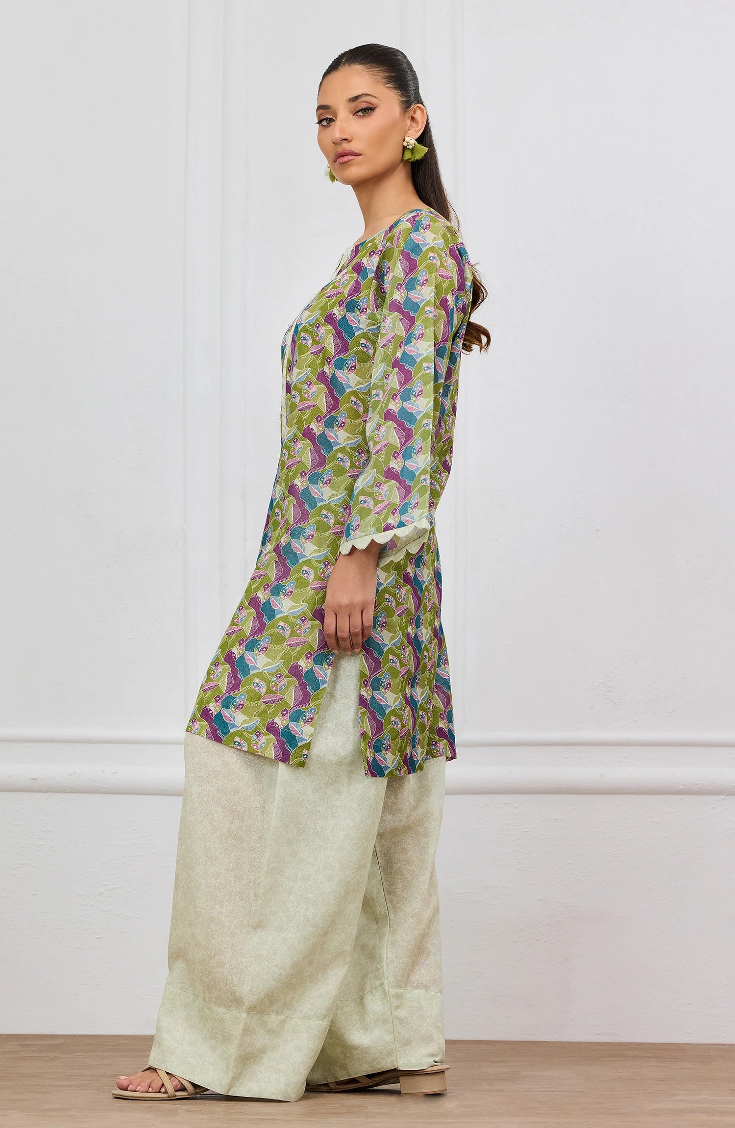Stitched | 2 Piece | Printed | Lawn Shirt | WRCR25S-2001/S GREEN