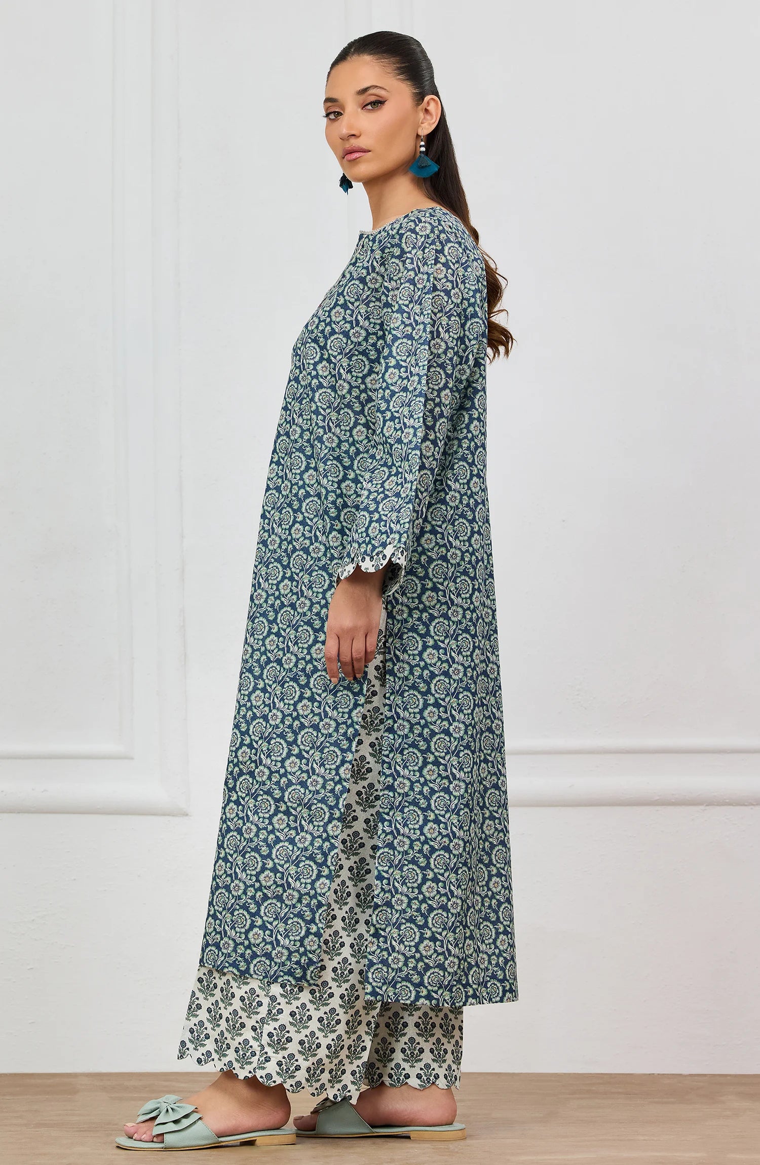 Stitched | 2 Piece | Printed | Karandi Shirt | WRCR25S-2003/S GREEN