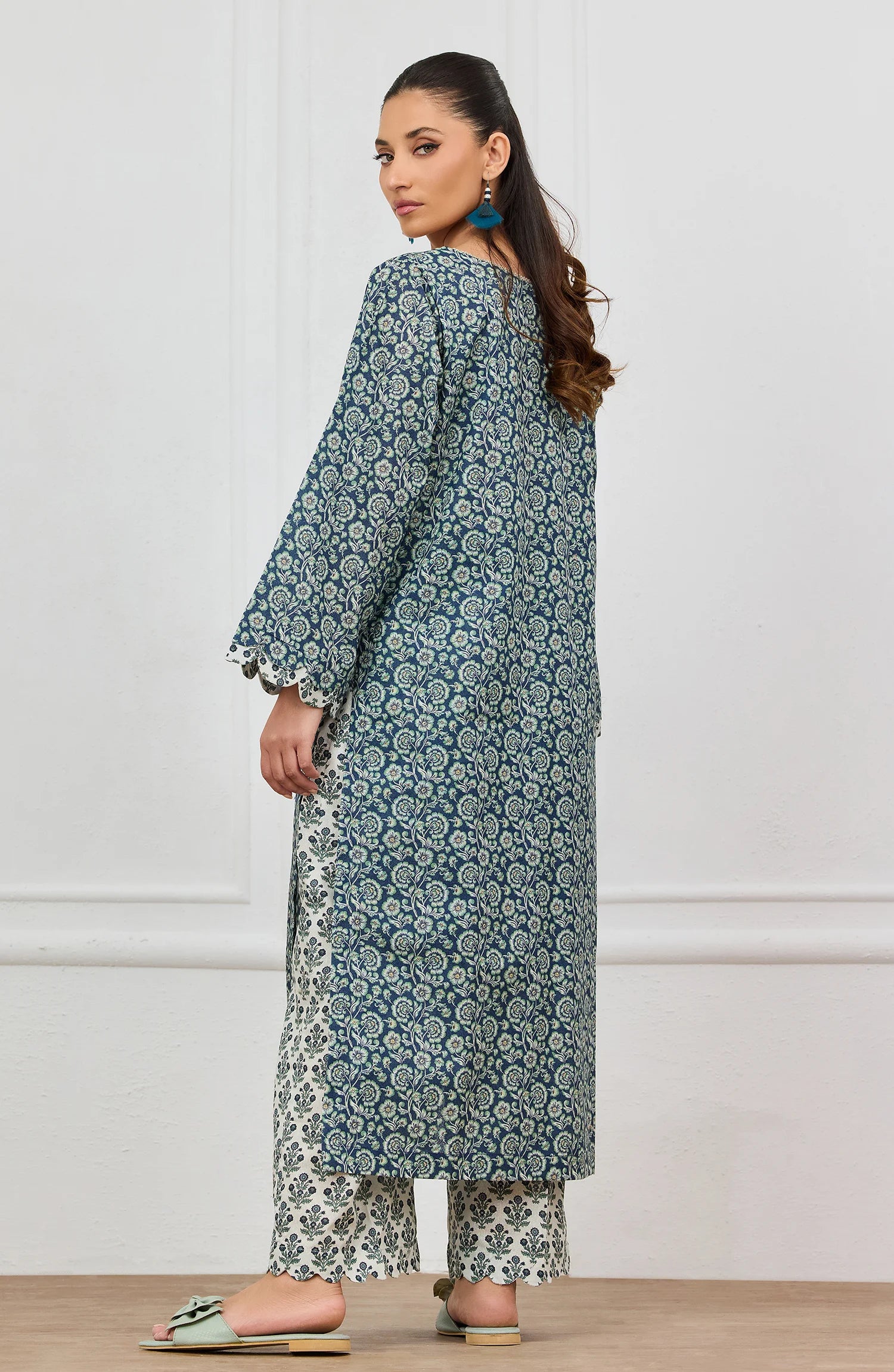 Stitched | 2 Piece | Printed | Karandi Shirt | WRCR25S-2003/S GREEN