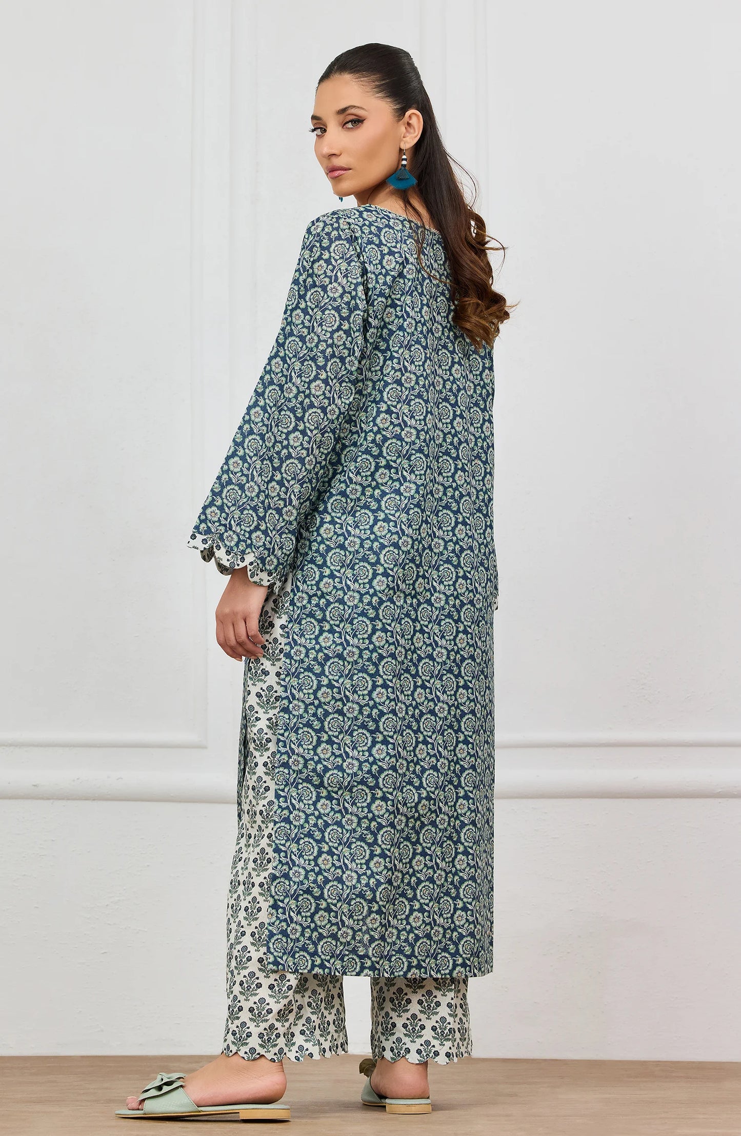Stitched | 2 Piece | Printed | Karandi Shirt | WRCR25S-2003/S GREEN