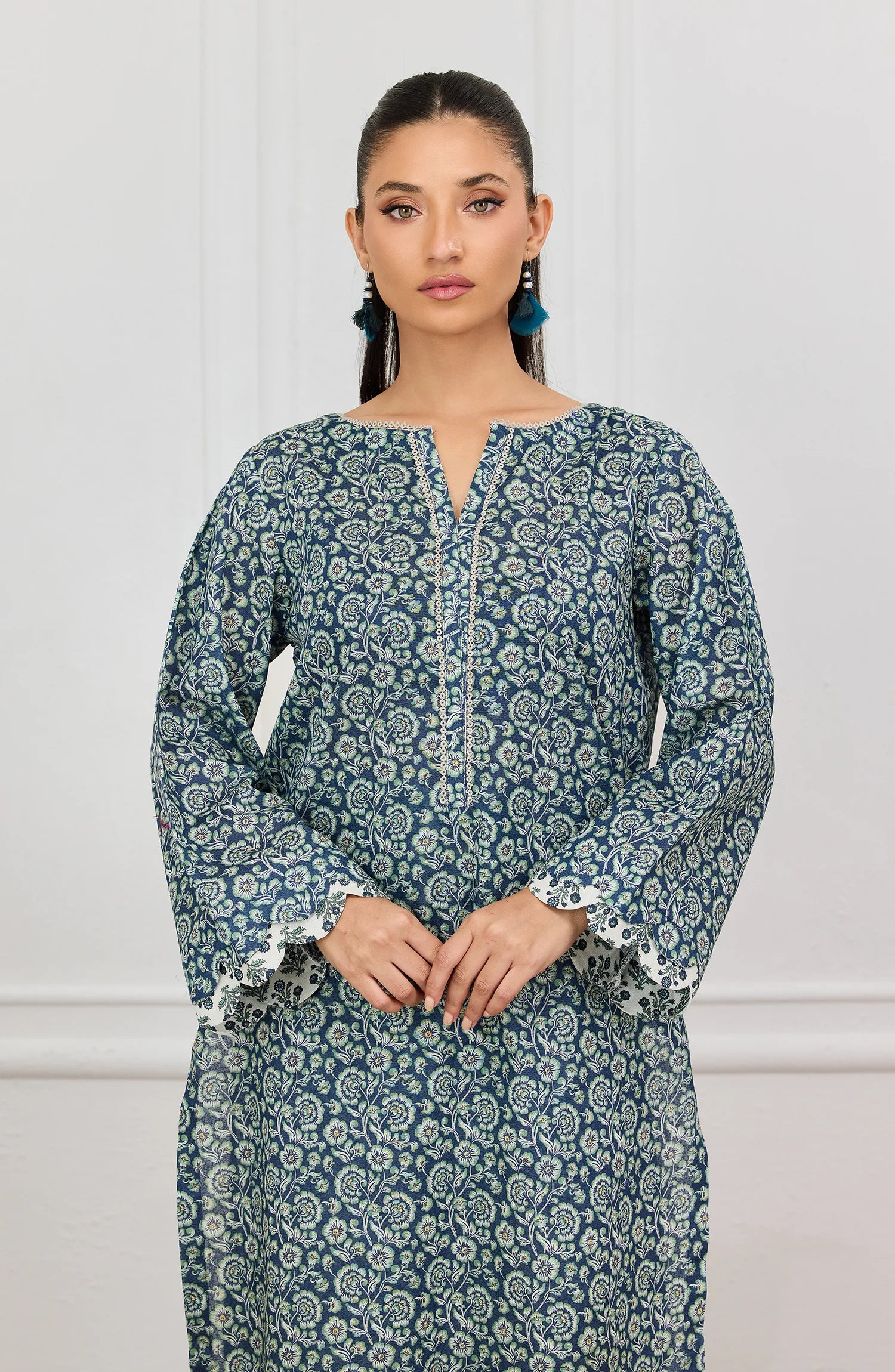 Stitched | 2 Piece | Printed | Karandi Shirt | WRCR25S-2003/S GREEN