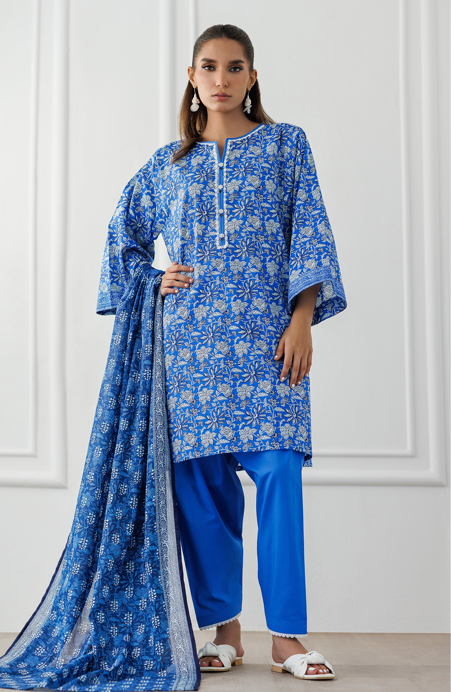 Stitched | 3 Piece | Printed Lawn | OTL-25-100