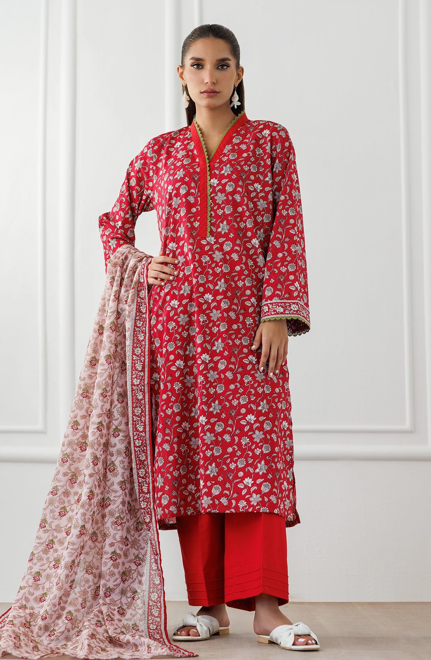 Stitched | 3 Piece | Printed Lawn | OTL-25-344