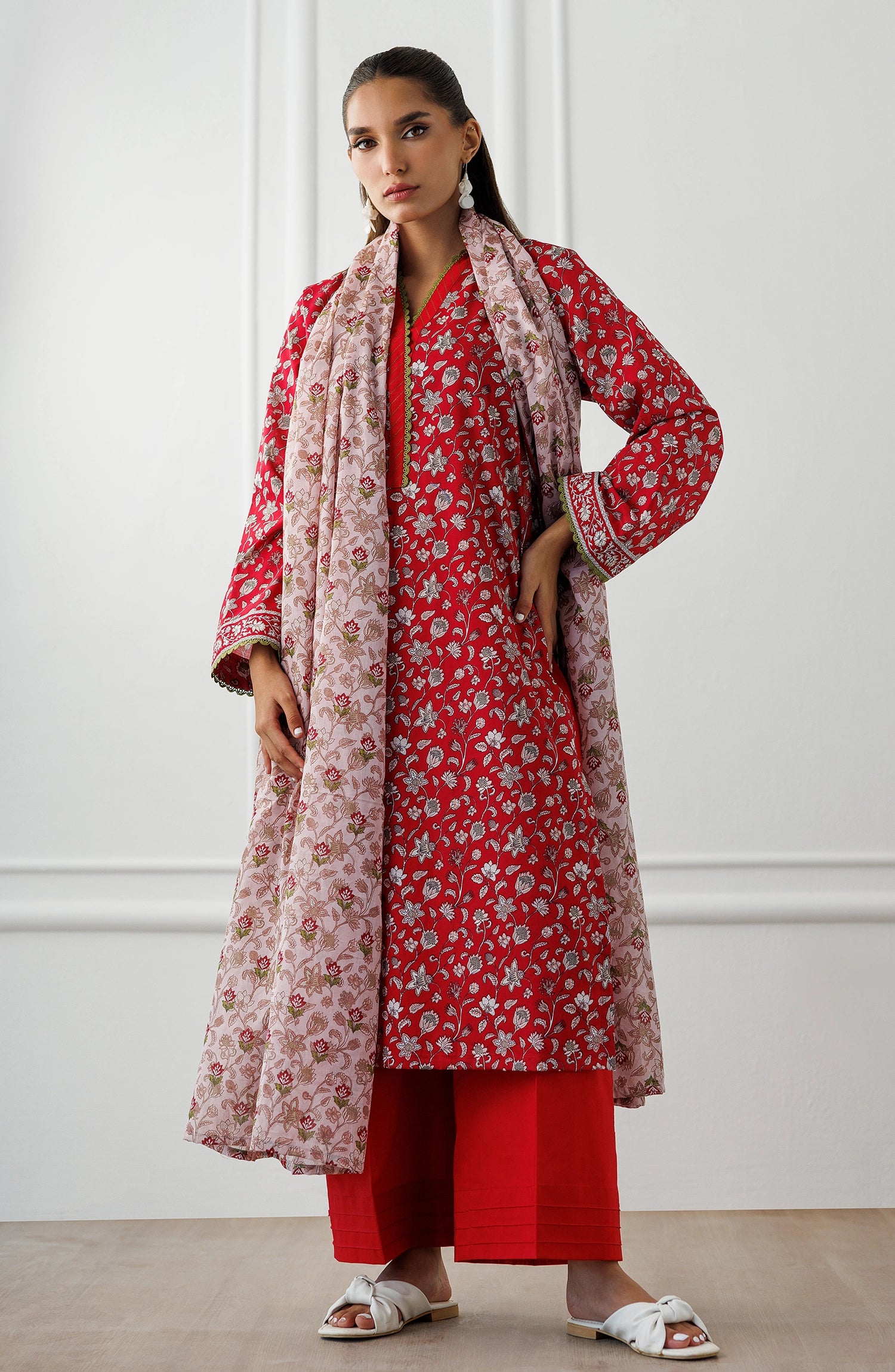Stitched | 3 Piece | Printed Lawn | OTL-25-344