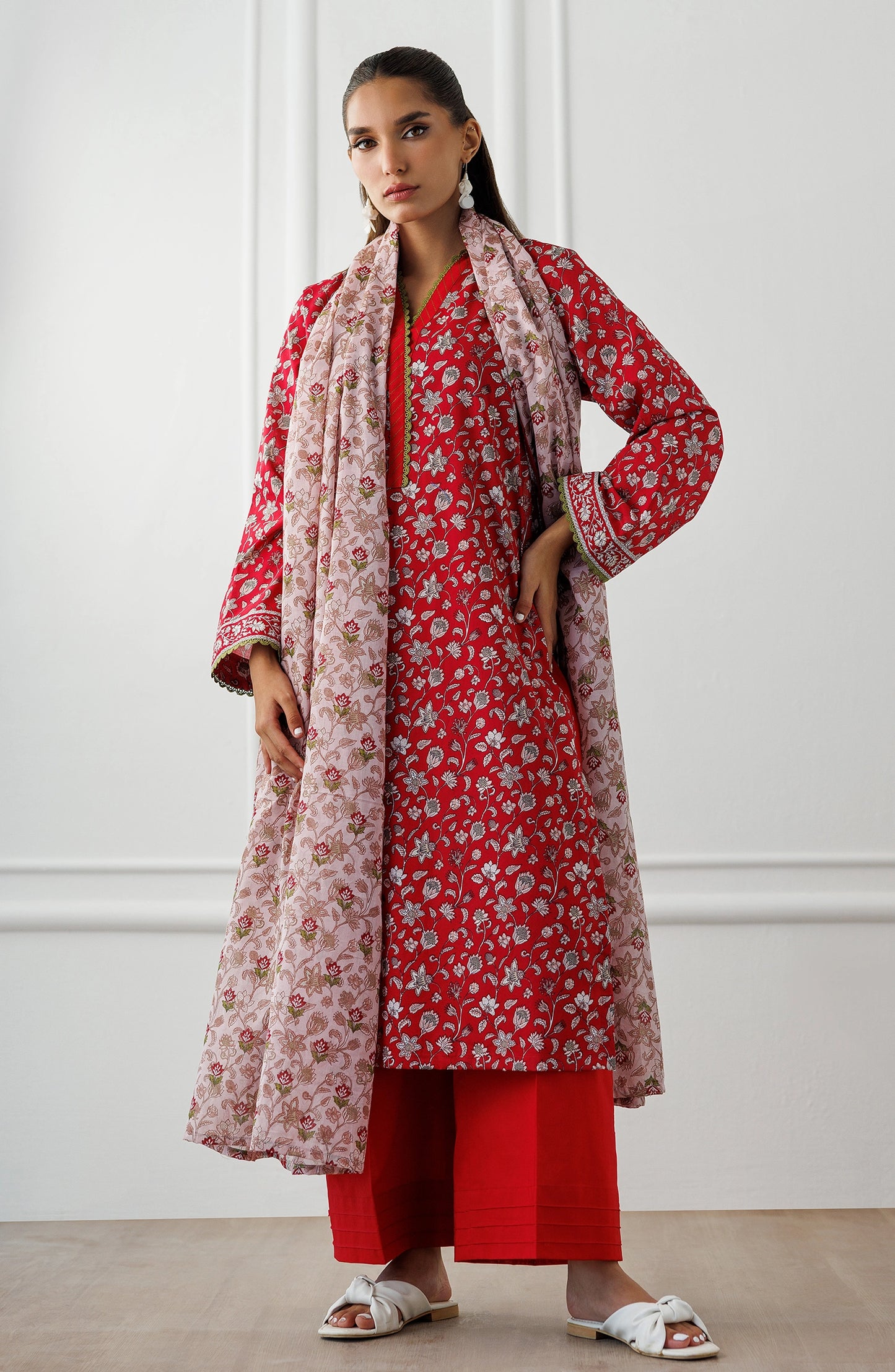 Stitched | 3 Piece | Printed Lawn | OTL-25-344