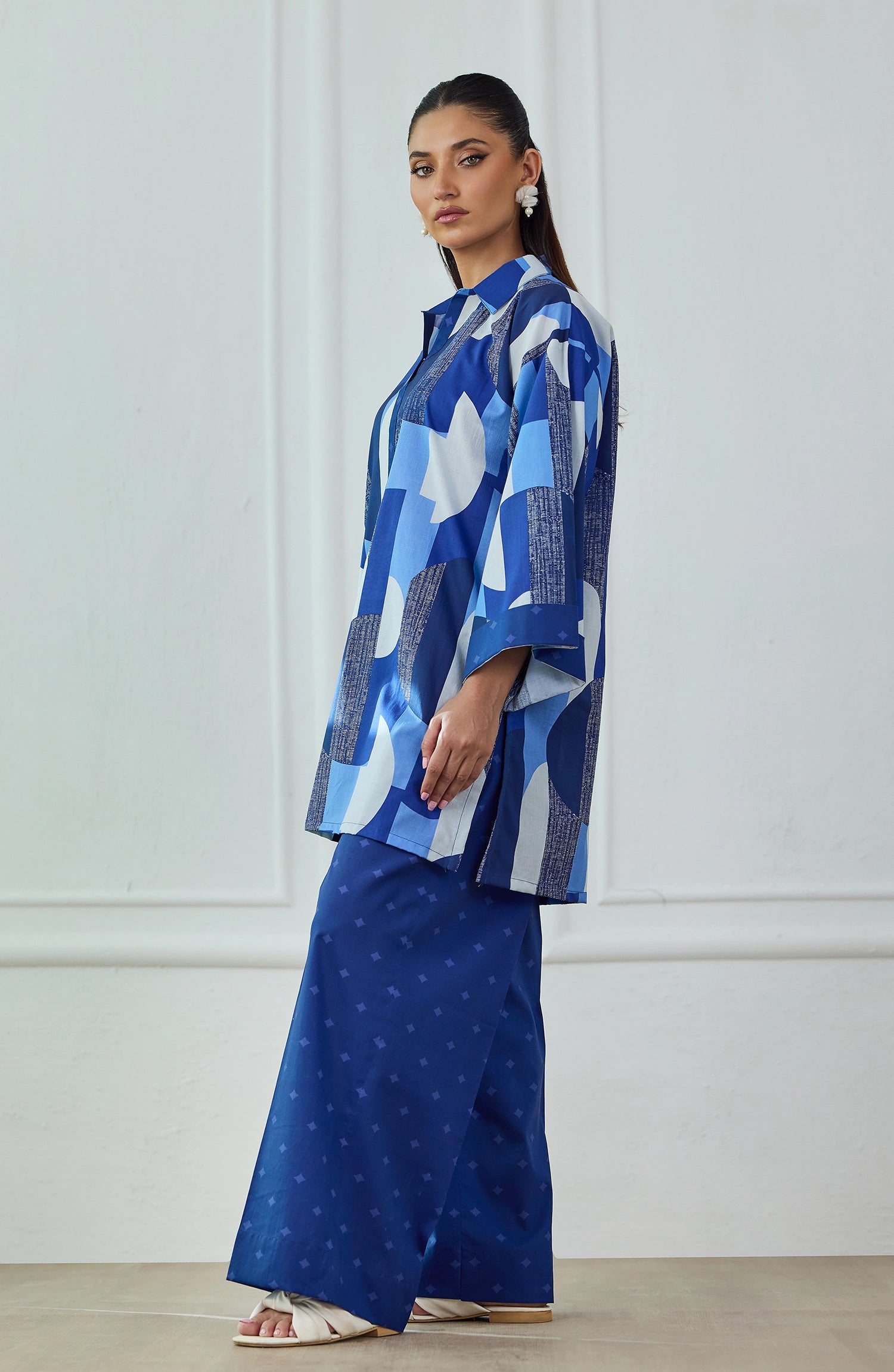 Stitched | 2 Piece | Printed | Lawn Shirt | WRCV25S-2038/S BLUE