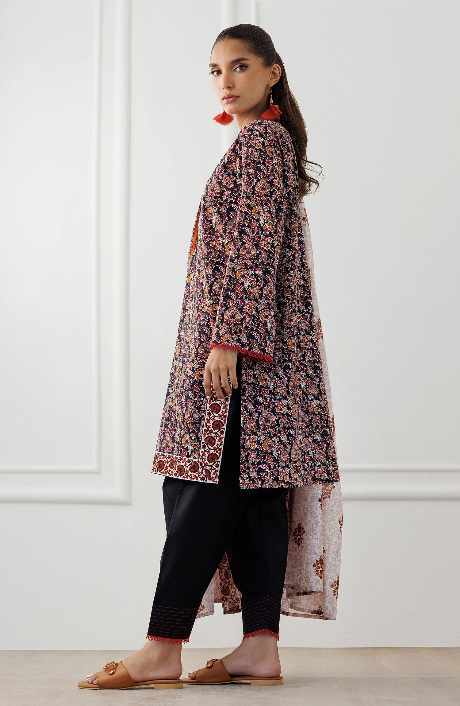 Stitched | 3 Piece | Printed Lawn | OTL-25-348
