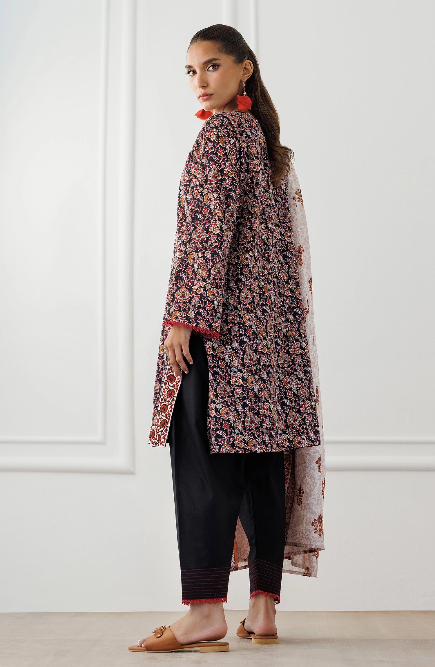 Stitched | 3 Piece | Printed Lawn | OTL-25-348