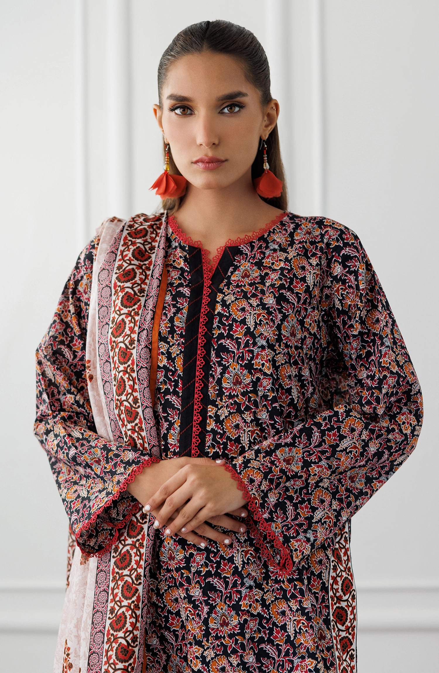 Stitched | 3 Piece | Printed Lawn | OTL-25-348
