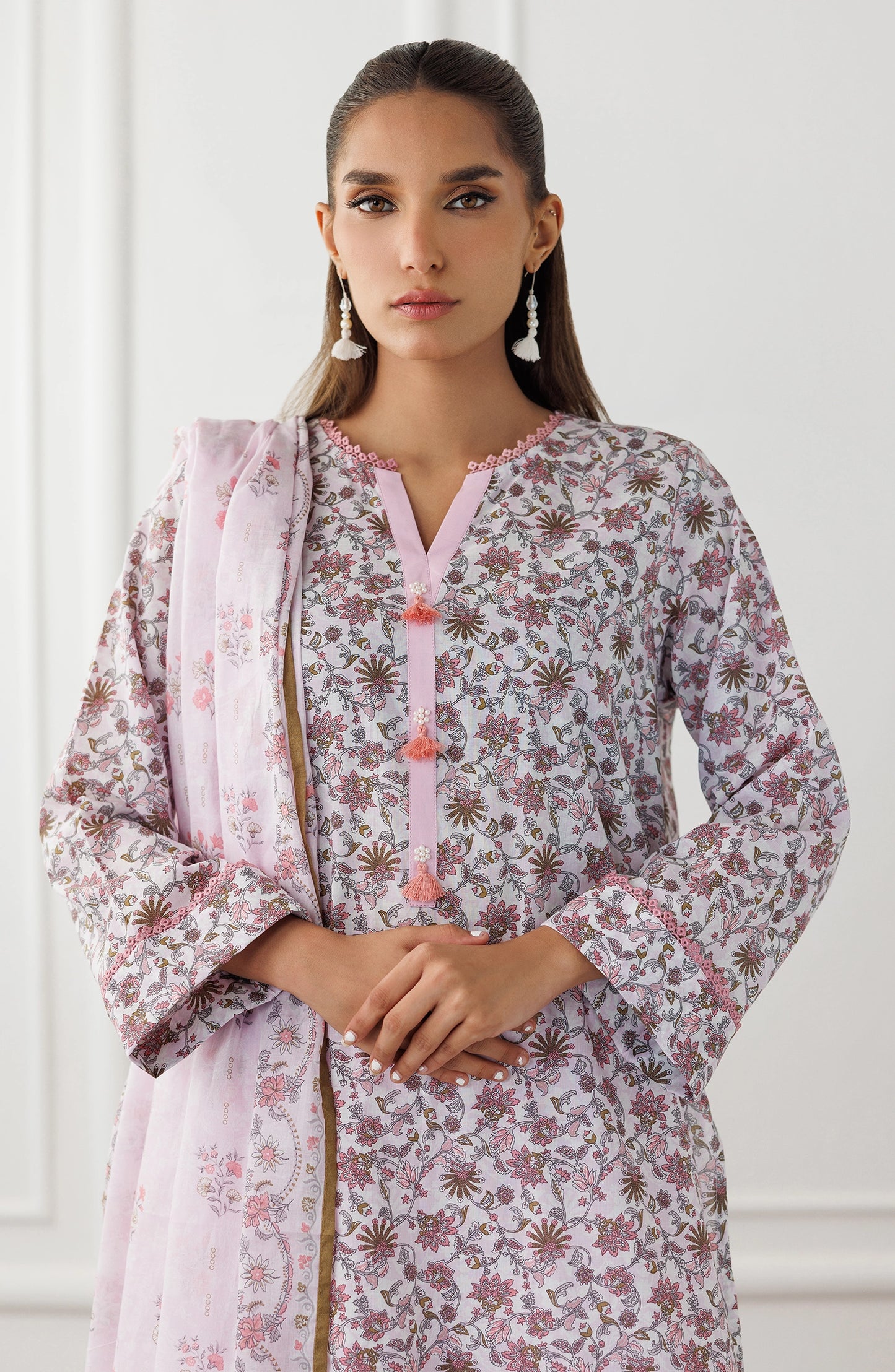 Stitched | 3 Piece | Printed Lawn | OTL-25-021