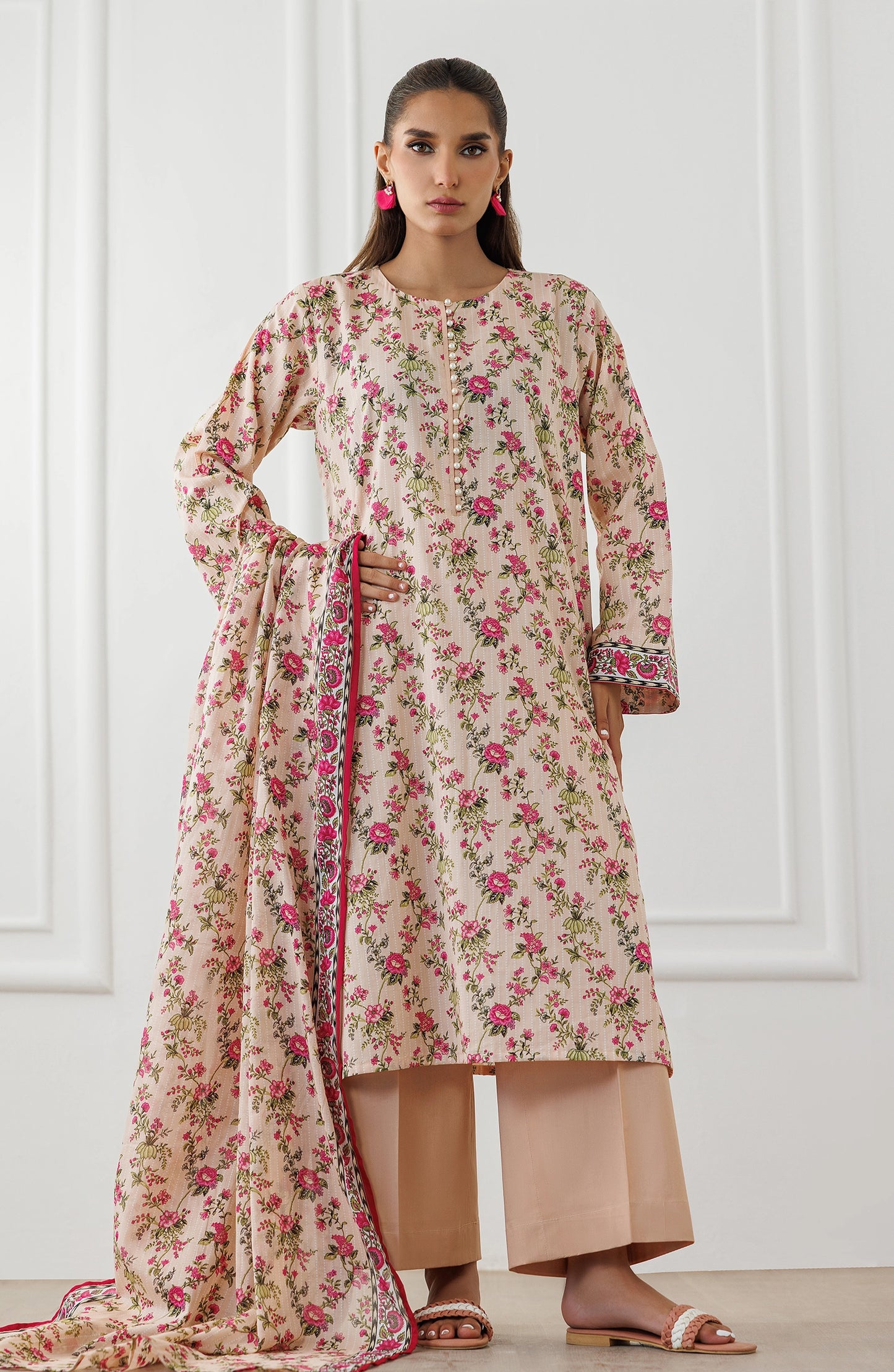 Stitched | 3 Piece | Printed Lawn | OTL-25-319
