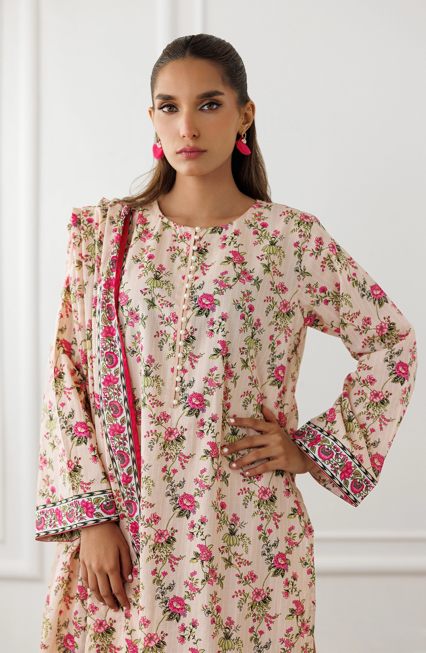 Stitched | 3 Piece | Printed Lawn | OTL-25-319