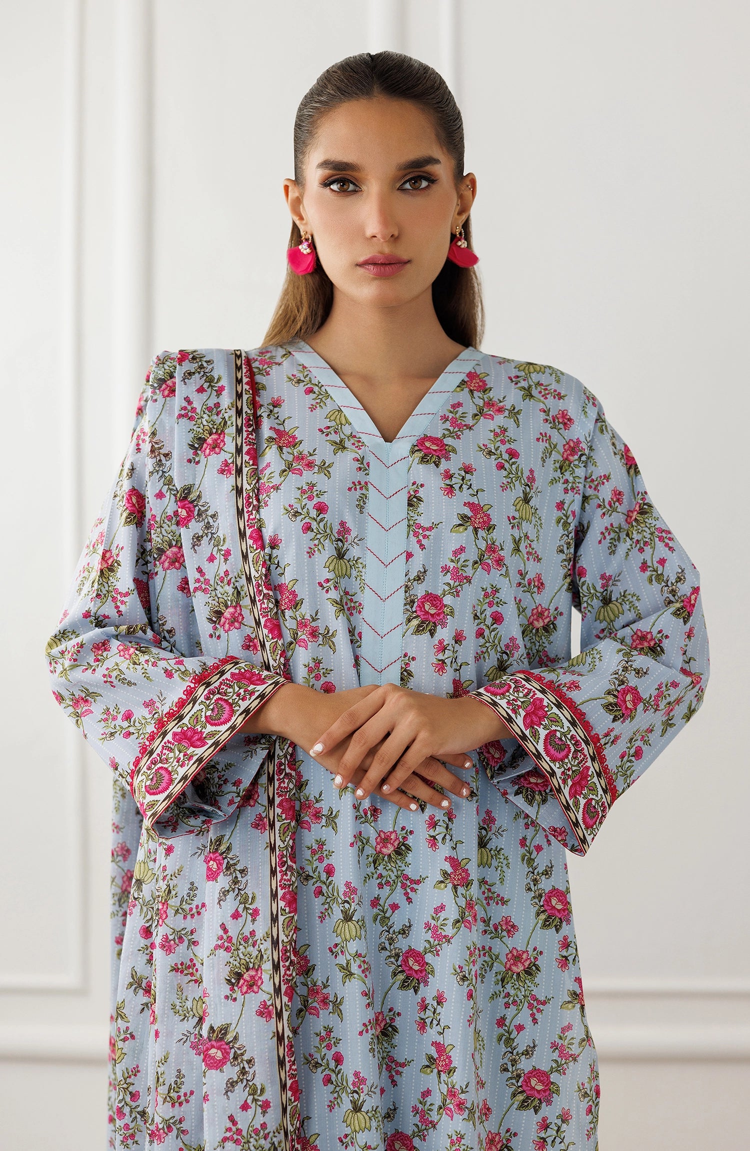Stitched | 3 Piece | Printed Lawn | OTL-25-029