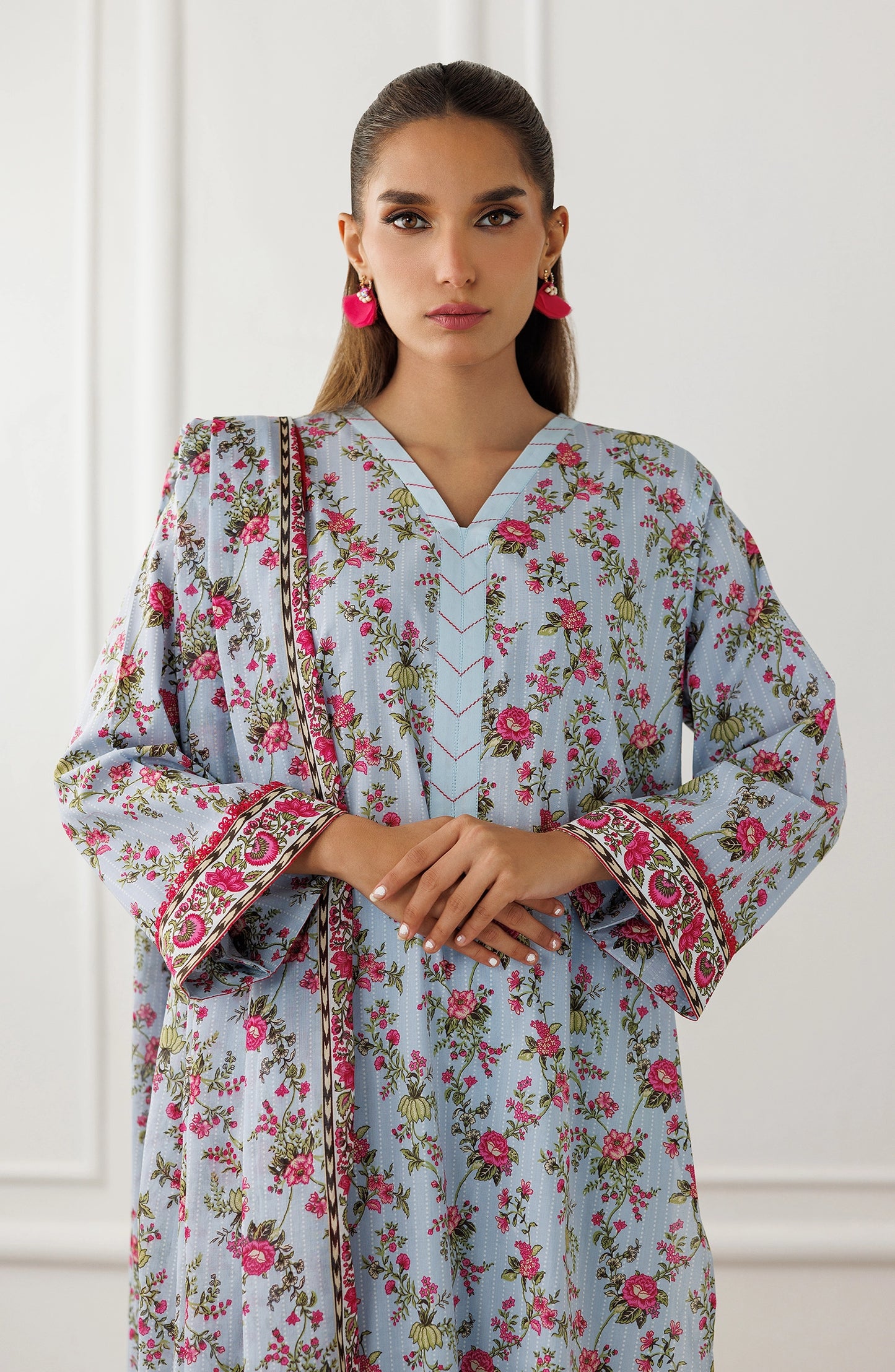 Stitched | 3 Piece | Printed Lawn | OTL-25-029
