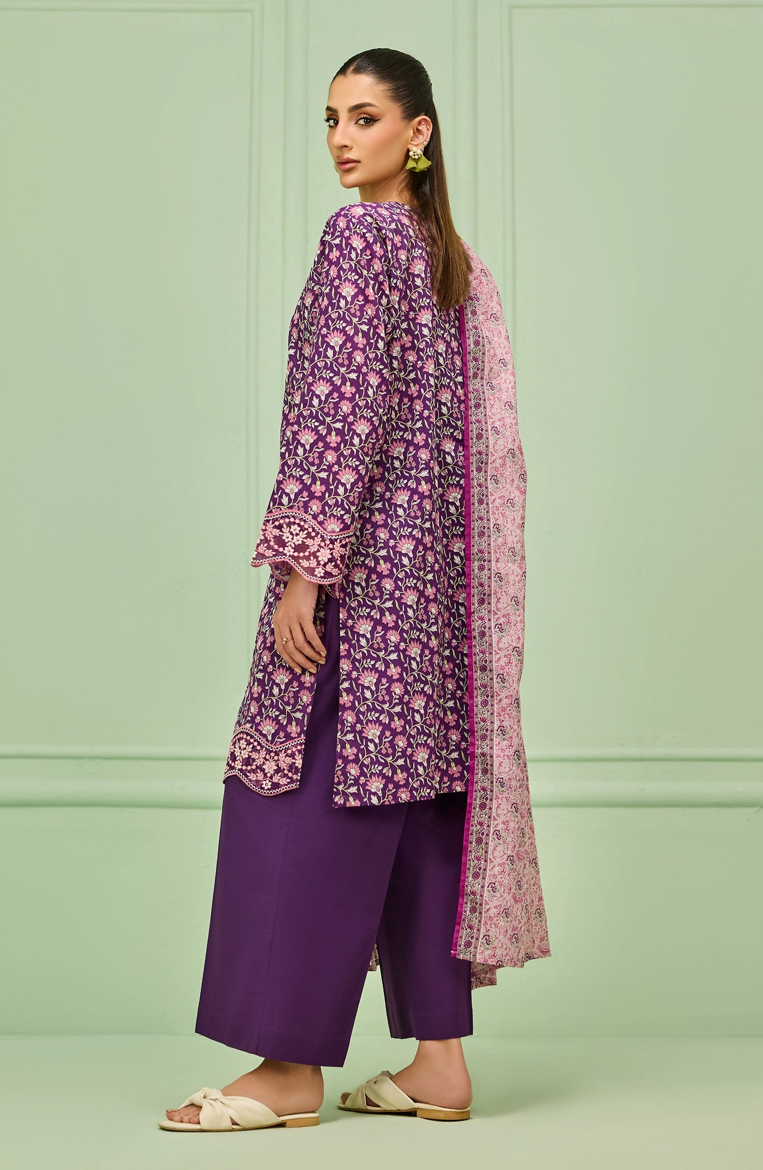 OTL-20296/S GREEN LAWN Women READY TO WEAR SHIRT DUPATTA PANTS
