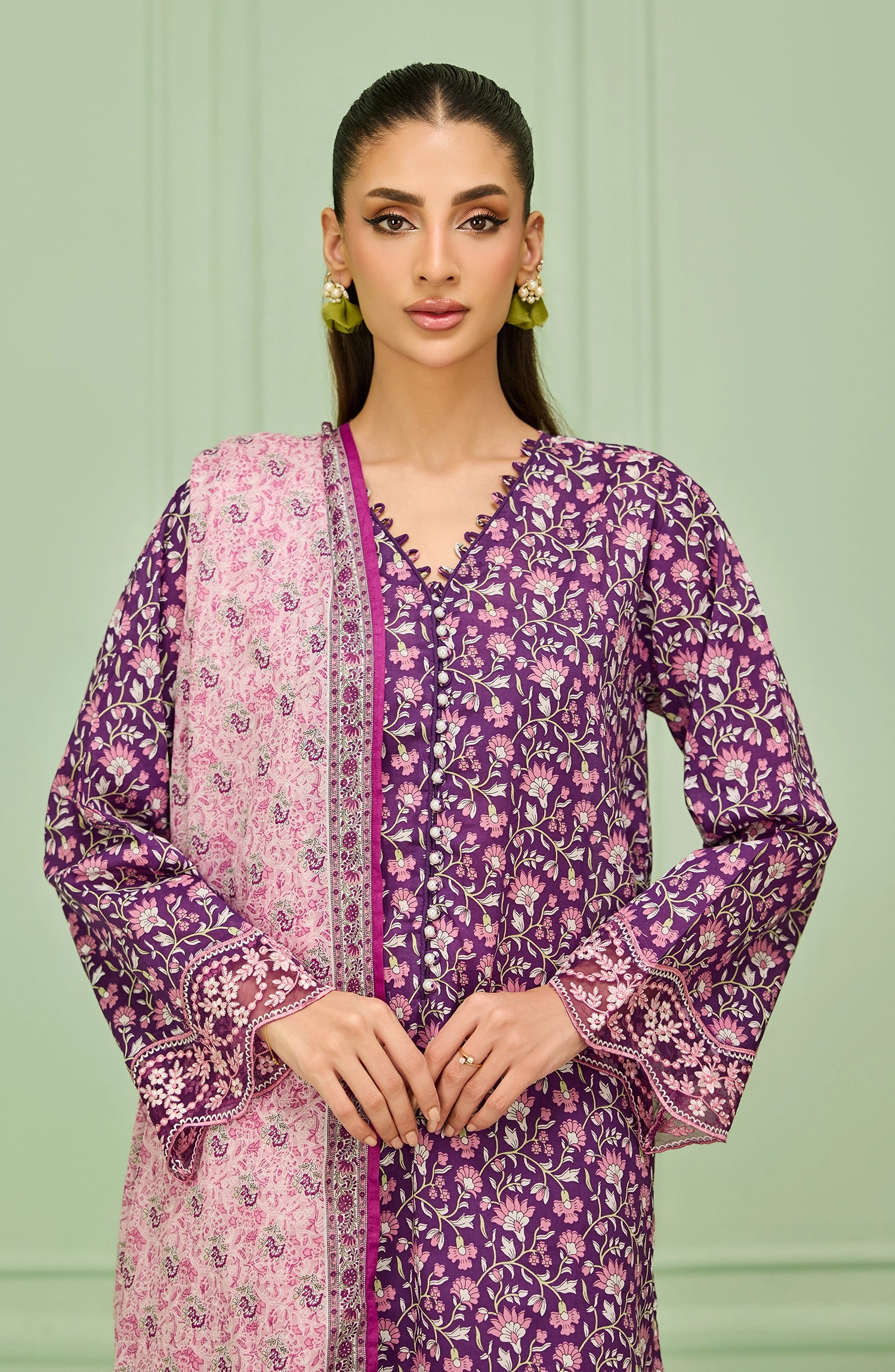 OTL-20296/S GREEN LAWN Women READY TO WEAR SHIRT DUPATTA PANTS
