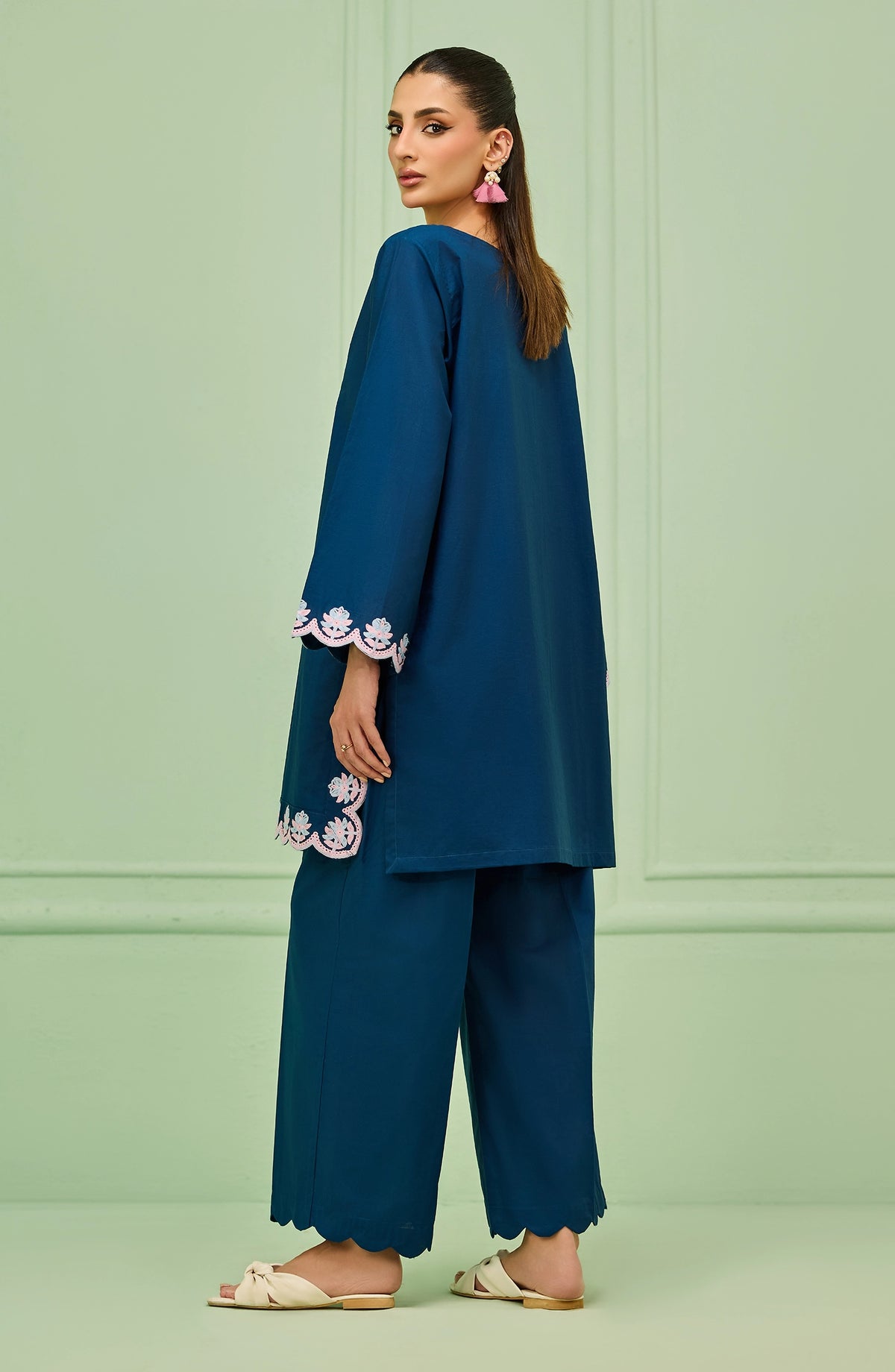 Stitched | 2 Piece | Embroidered | Lawn Shirt | WRHC26S-2020/S BLUE