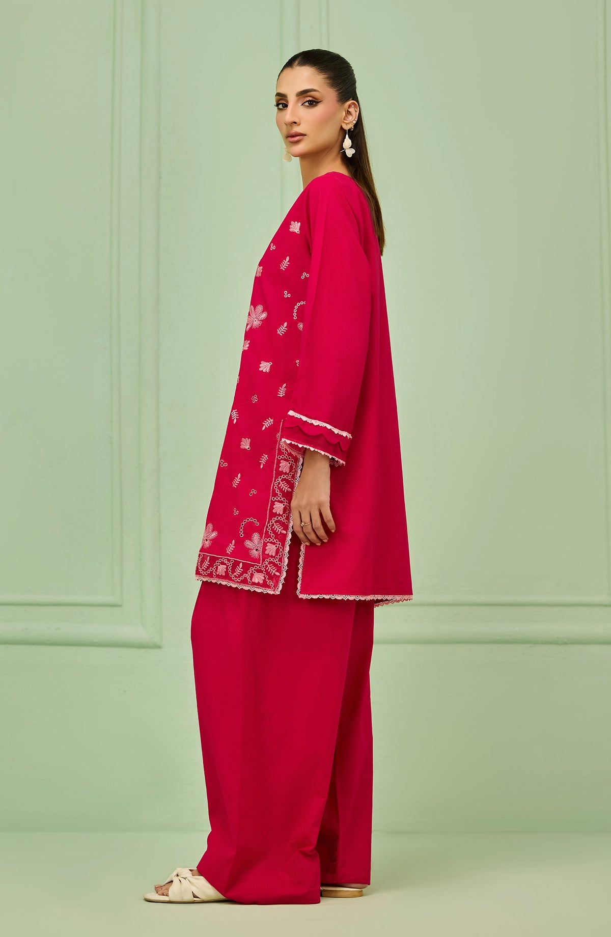 Stitched | 2 Piece | Embroidered | Lawn Shirt | WRHC26S-2015/S PINK
