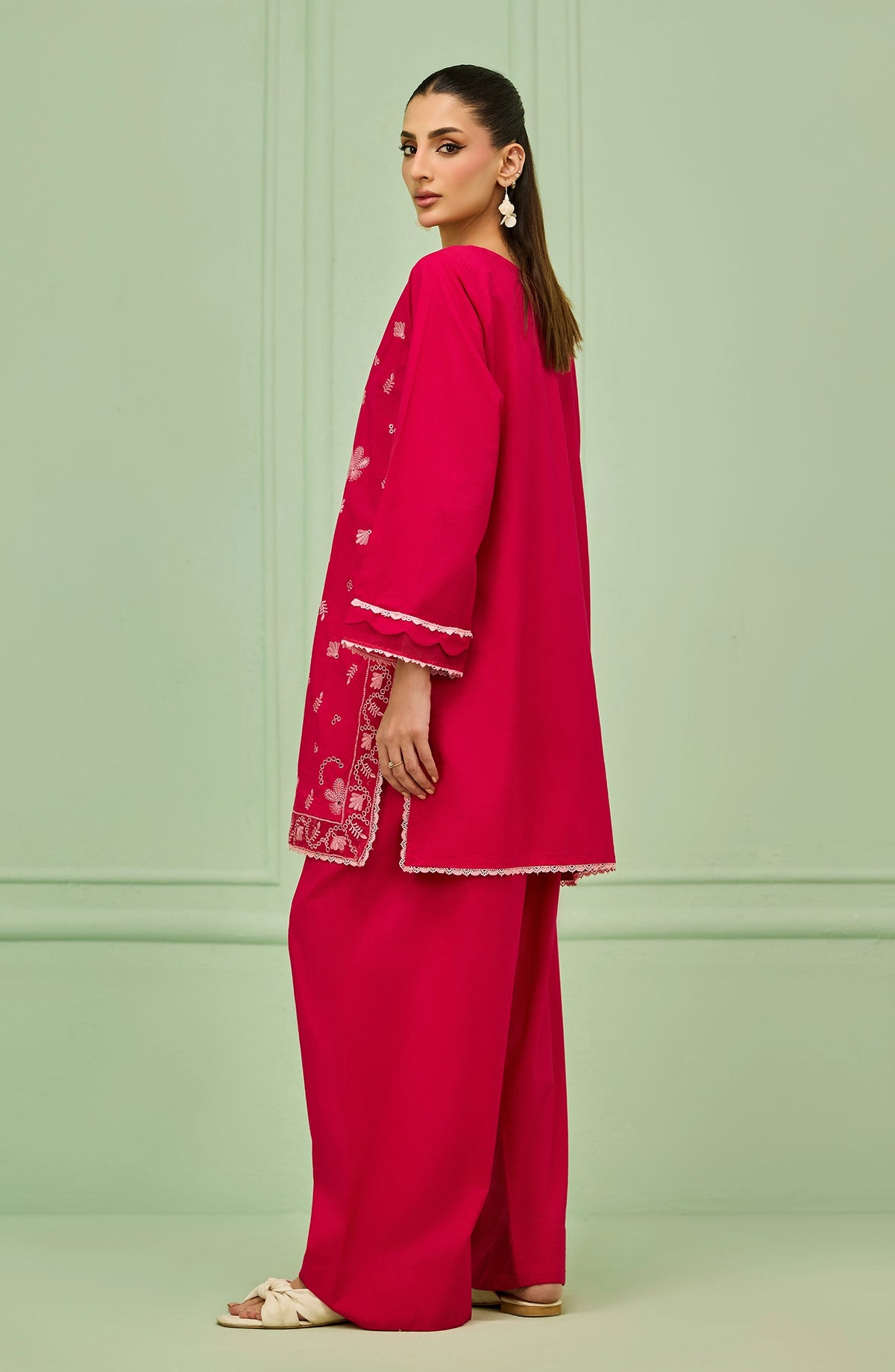 Stitched | 2 Piece | Embroidered | Lawn Shirt | WRHC26S-2015/S PINK