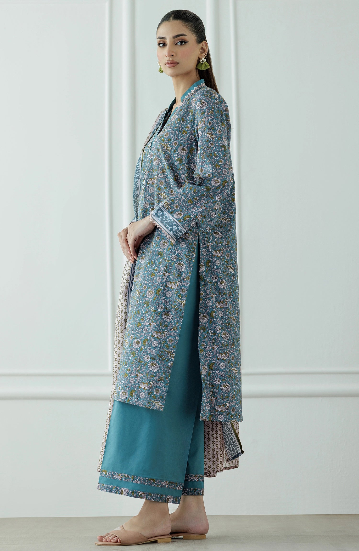 Stitched | 3 Piece | Printed Lawn | OTL-25-069
