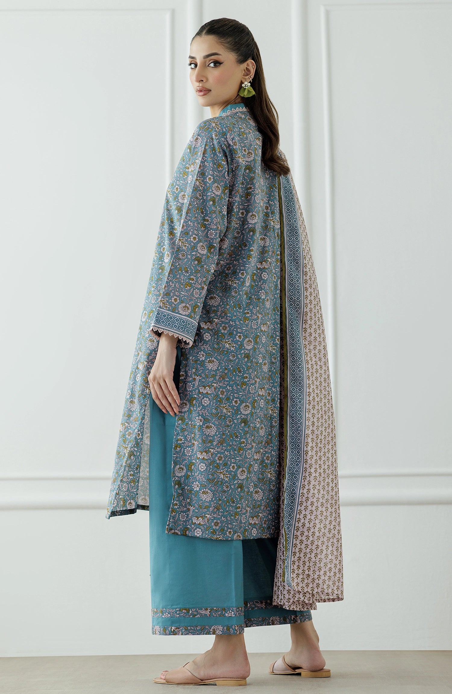 Stitched | 3 Piece | Printed Lawn | OTL-25-069