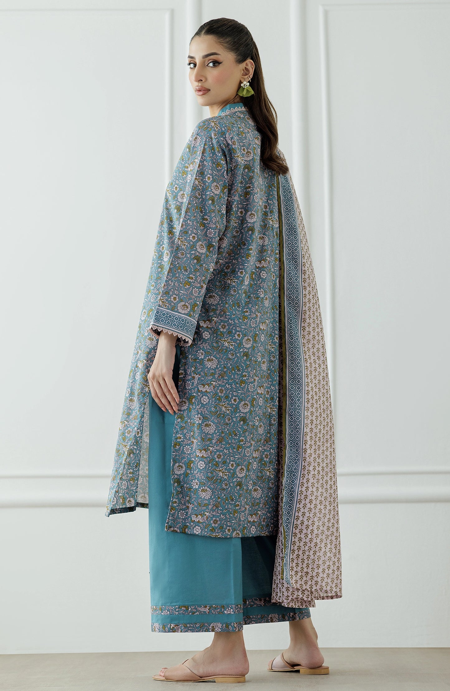 Stitched | 3 Piece | Printed Lawn | OTL-25-069