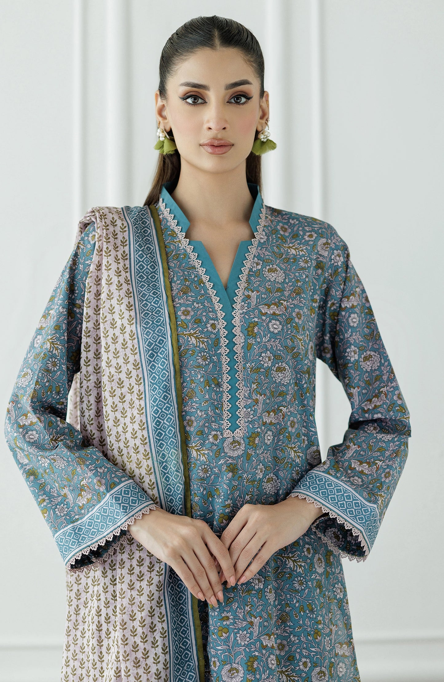 Stitched | 3 Piece | Printed Lawn | OTL-25-069